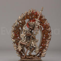 Sacred Simhamukha Sculpture