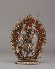 Sacred Simhamukha Sculpture