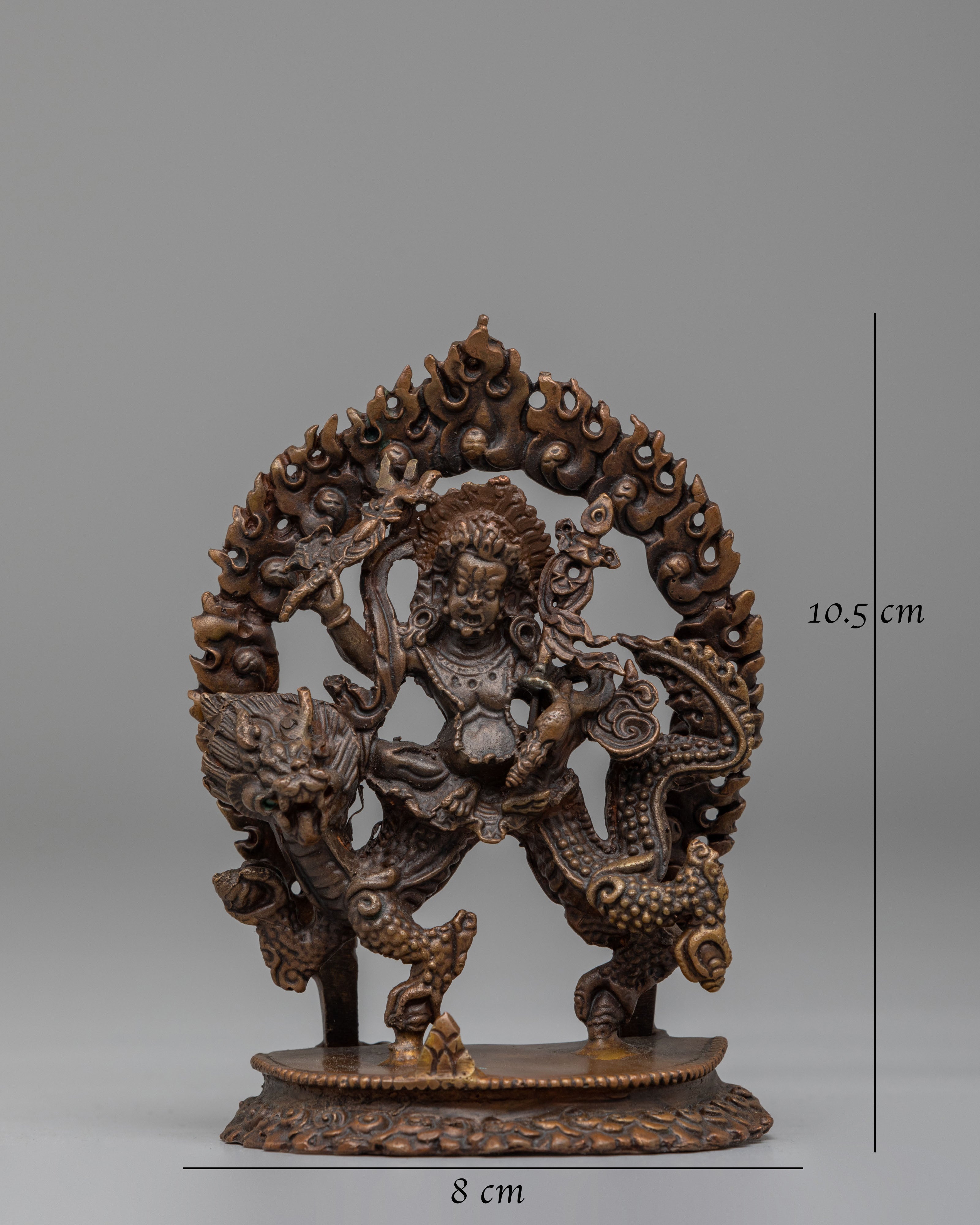 Machine Made White Dzambhala statue | Traditional Tibetan Artwork
