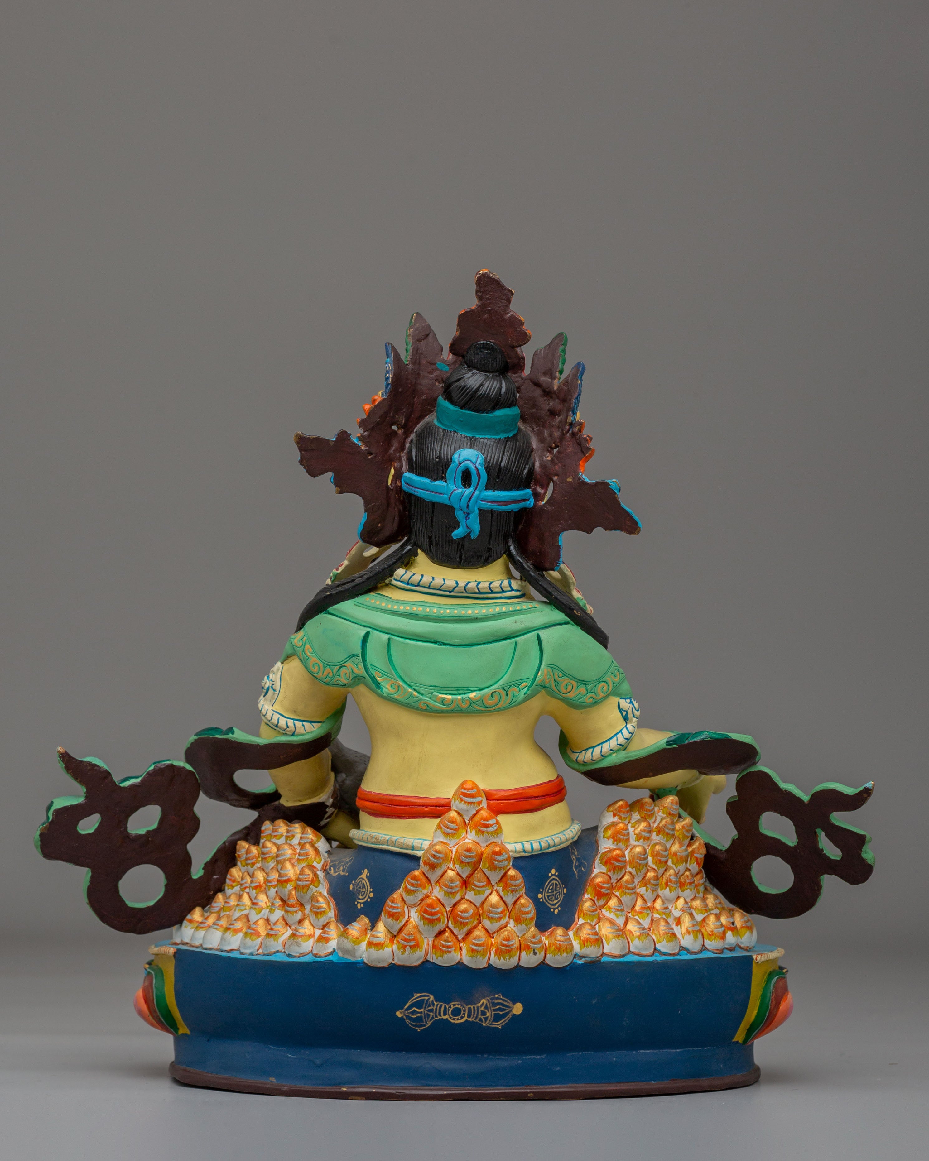 Handmade Dzambhala Buddhist Statue | Wealth Deity Figurine
