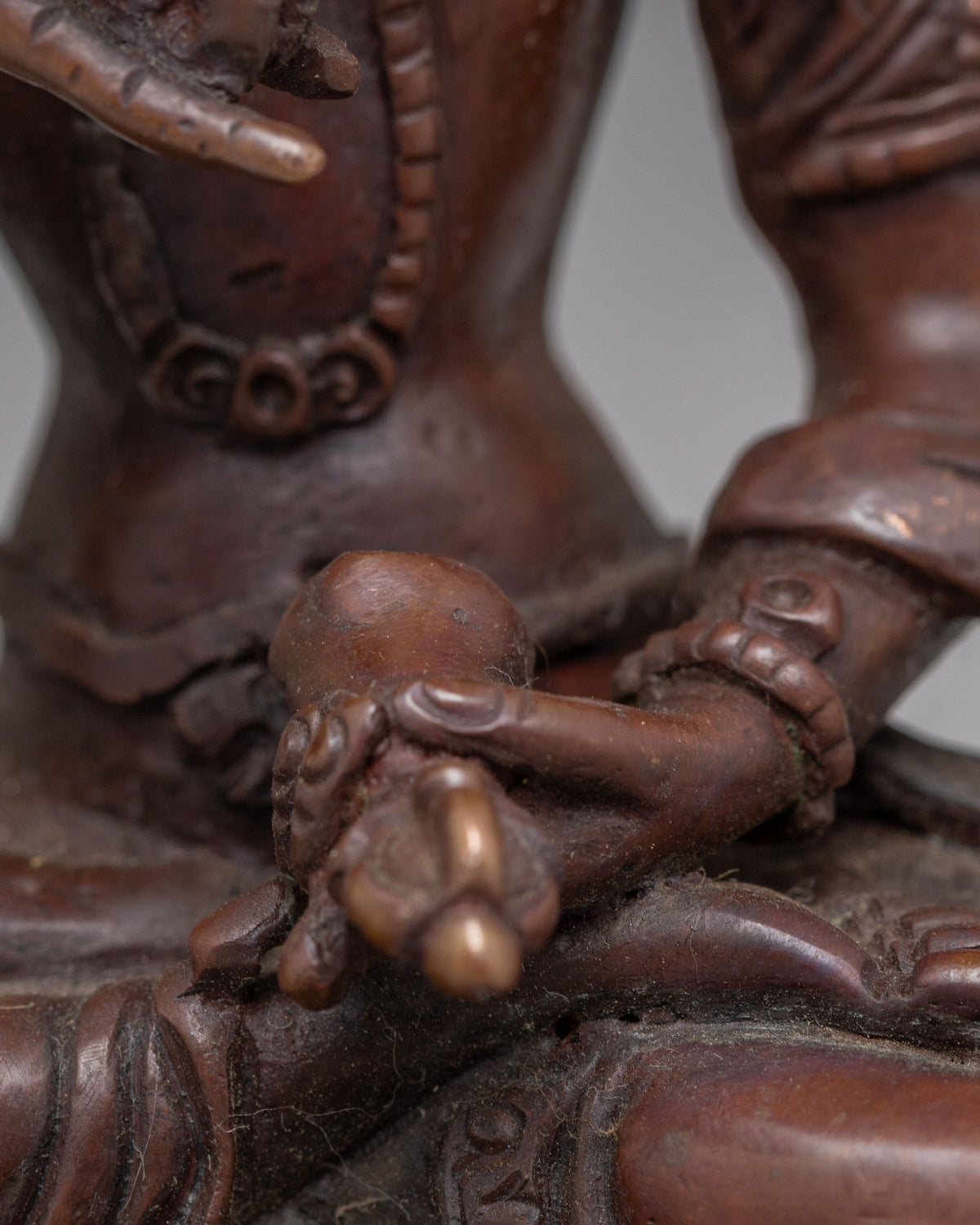Spiritual Vajrasattva Meditation Statue | Tibetan Buddhism Artwork for Inner Peace