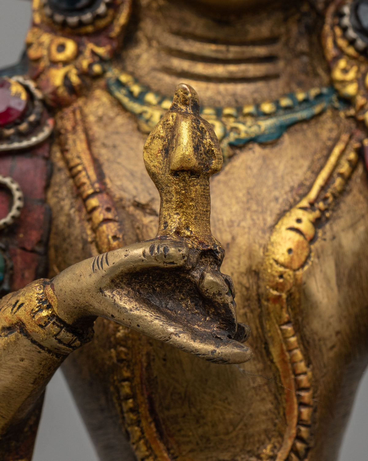 Traditional Vajrasattva Purification Statue | Tibetan Buddhist Artwork