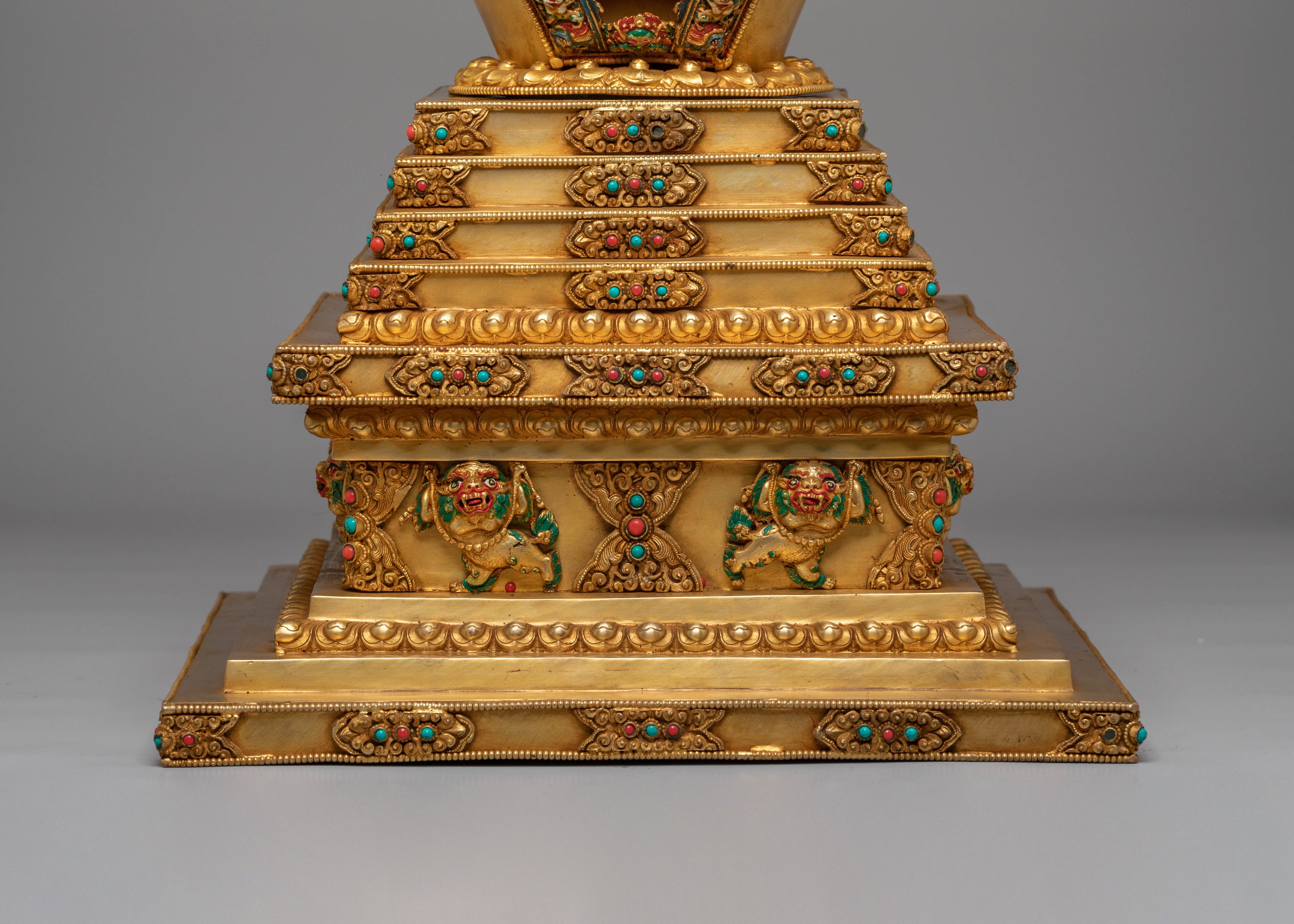 Himalayan Sacred Tibetan Stupa | Spiritual Symbol of Enlightenment and Protection