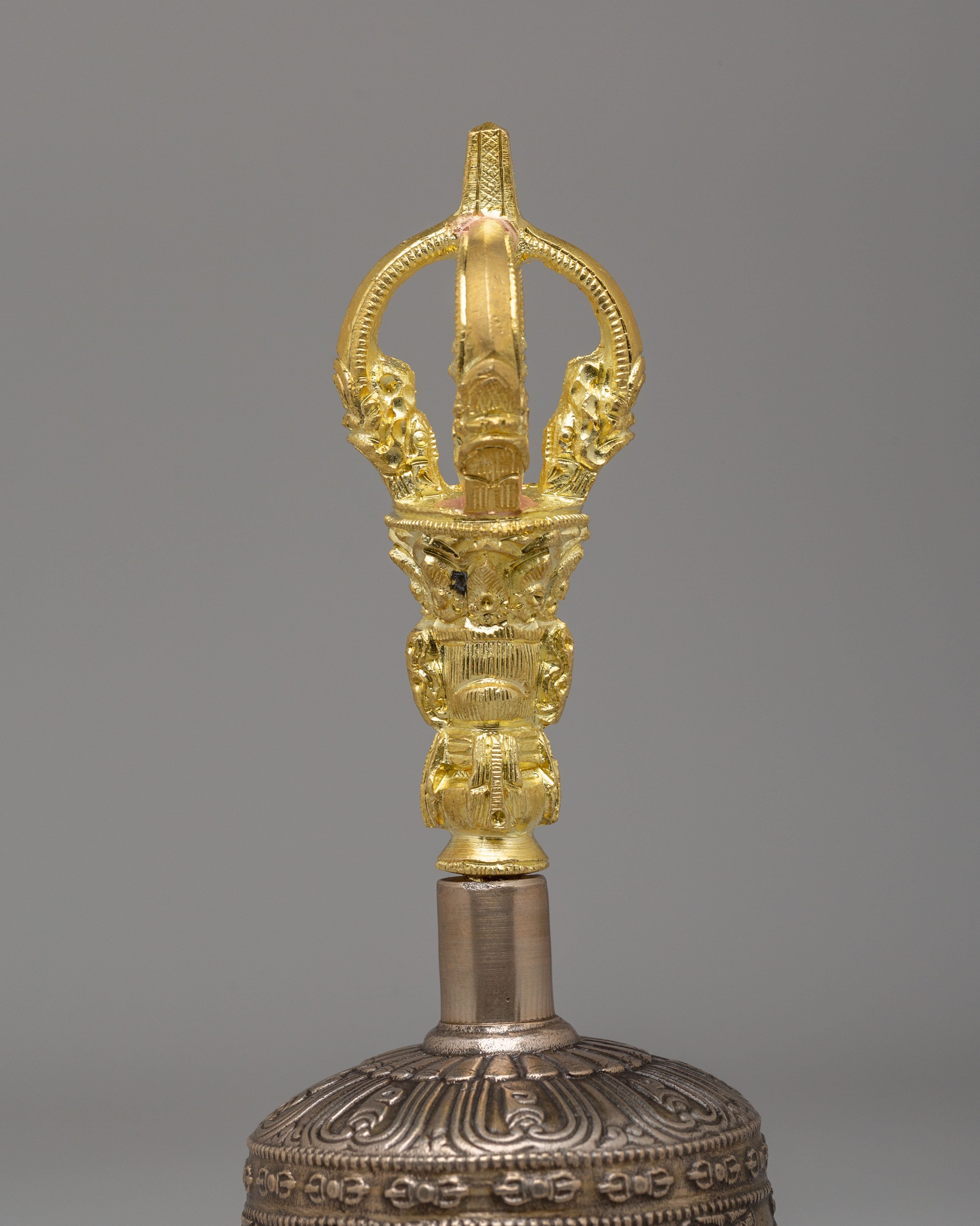 Tibetan Vajra and Bell Ritual Set | Handcrafted Buddhist Ceremonial Tools