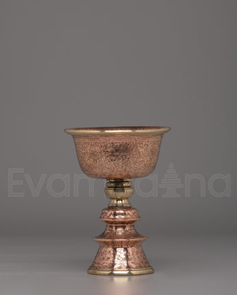 Spiritual Butter Lamp for Ceremonies 