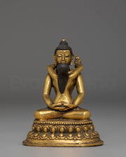 Statue of Samanthabhadra with Samanthabhadri