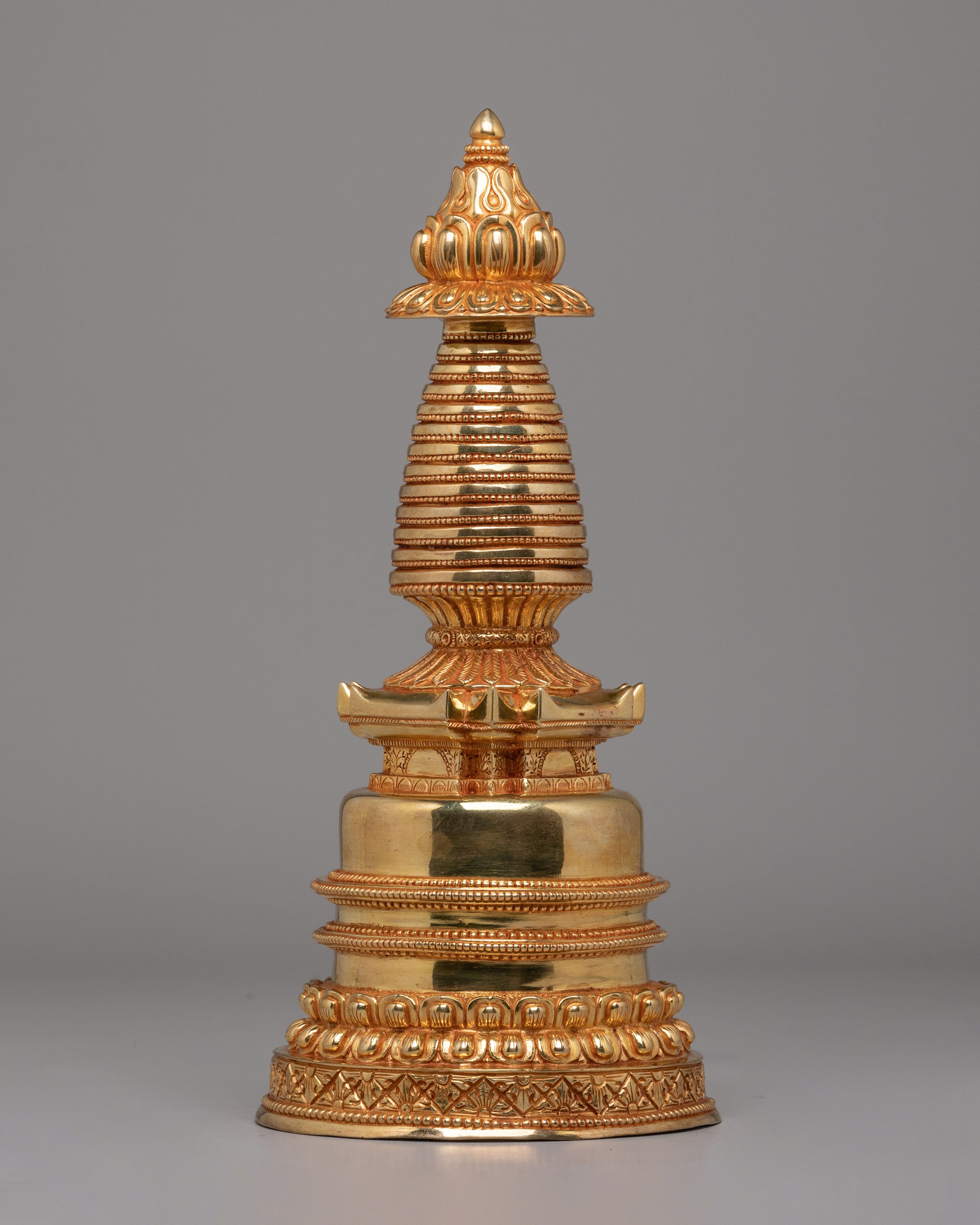Sacred Kadampa Ritual Stupa | Tibetan Buddhist Shrine Decor