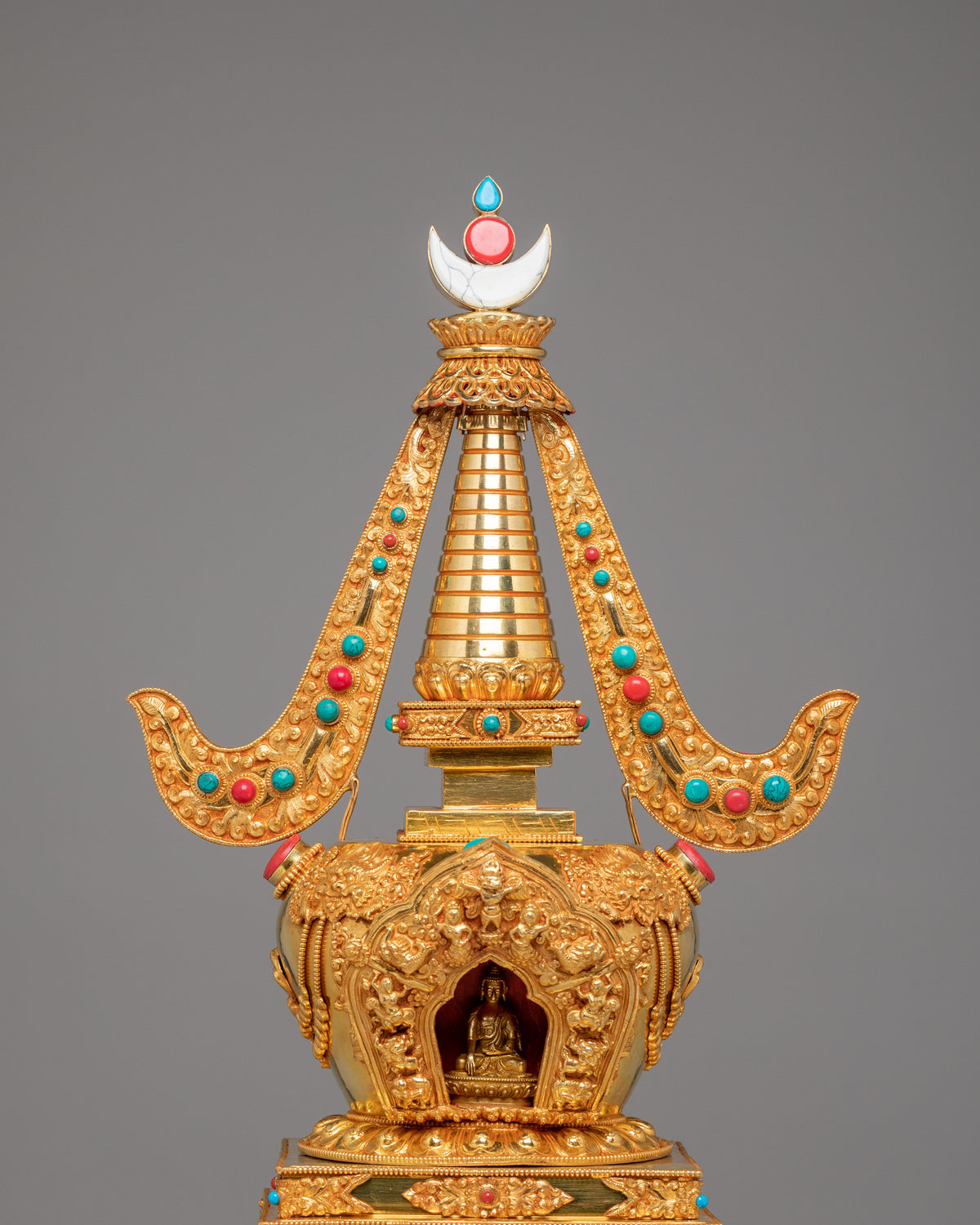 Himalayan Buddhist Enlightenment Chorten | Sacred Spiritual Symbol