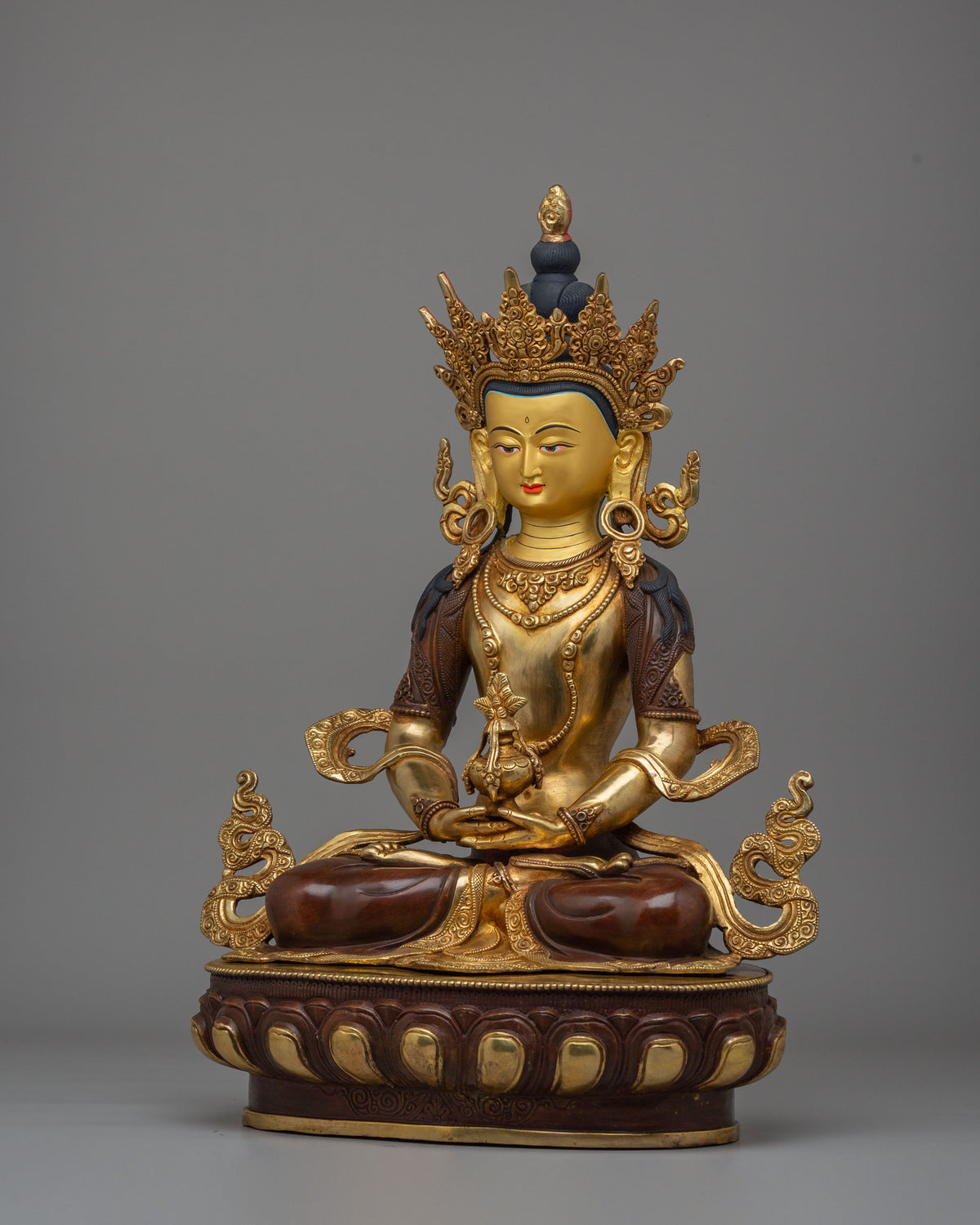 Traditional Amitayus Statue | Handcrafted Artwork
