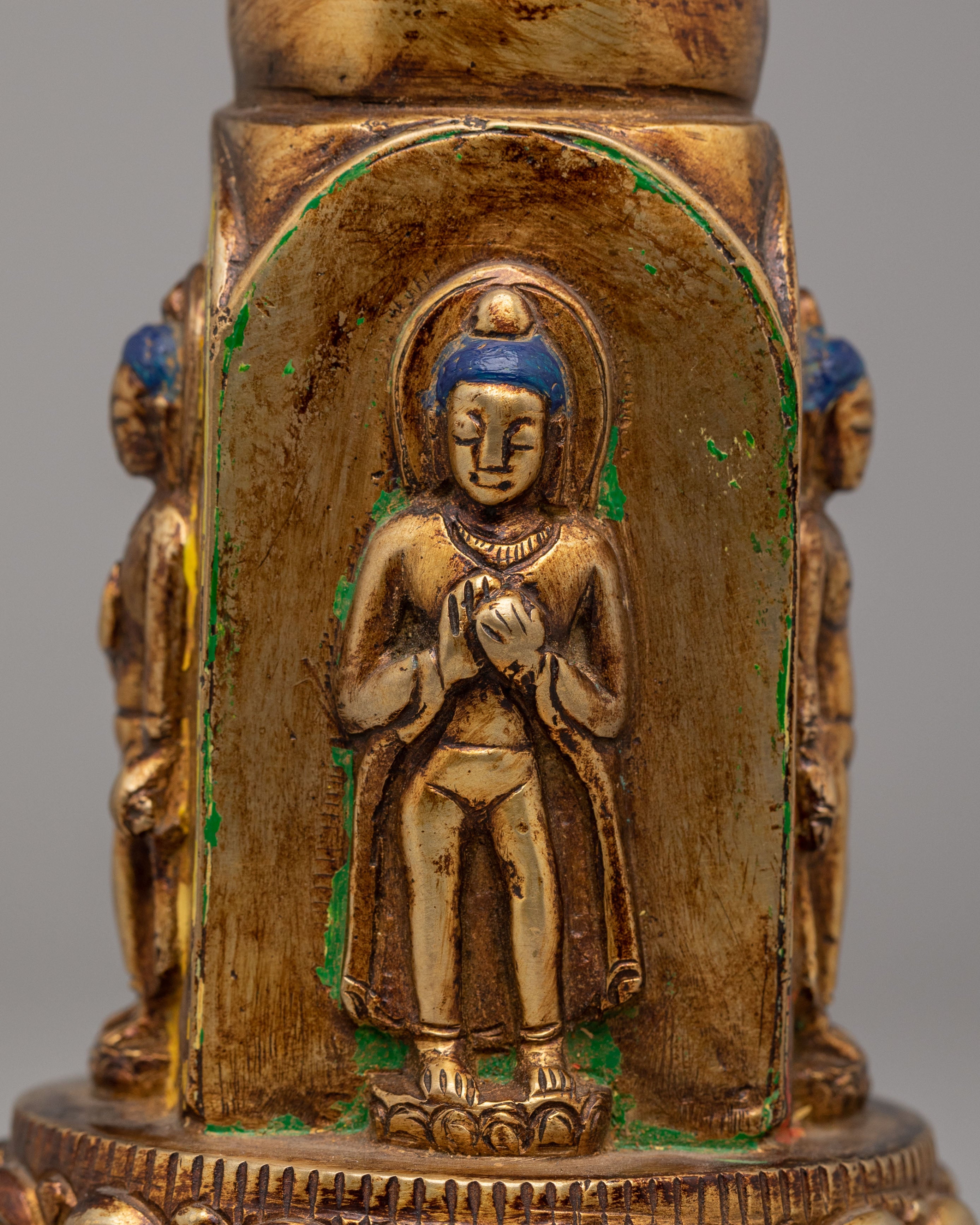 Tibetan Enlightenment Buddha Stupa | Symbol of Spiritual Awakening