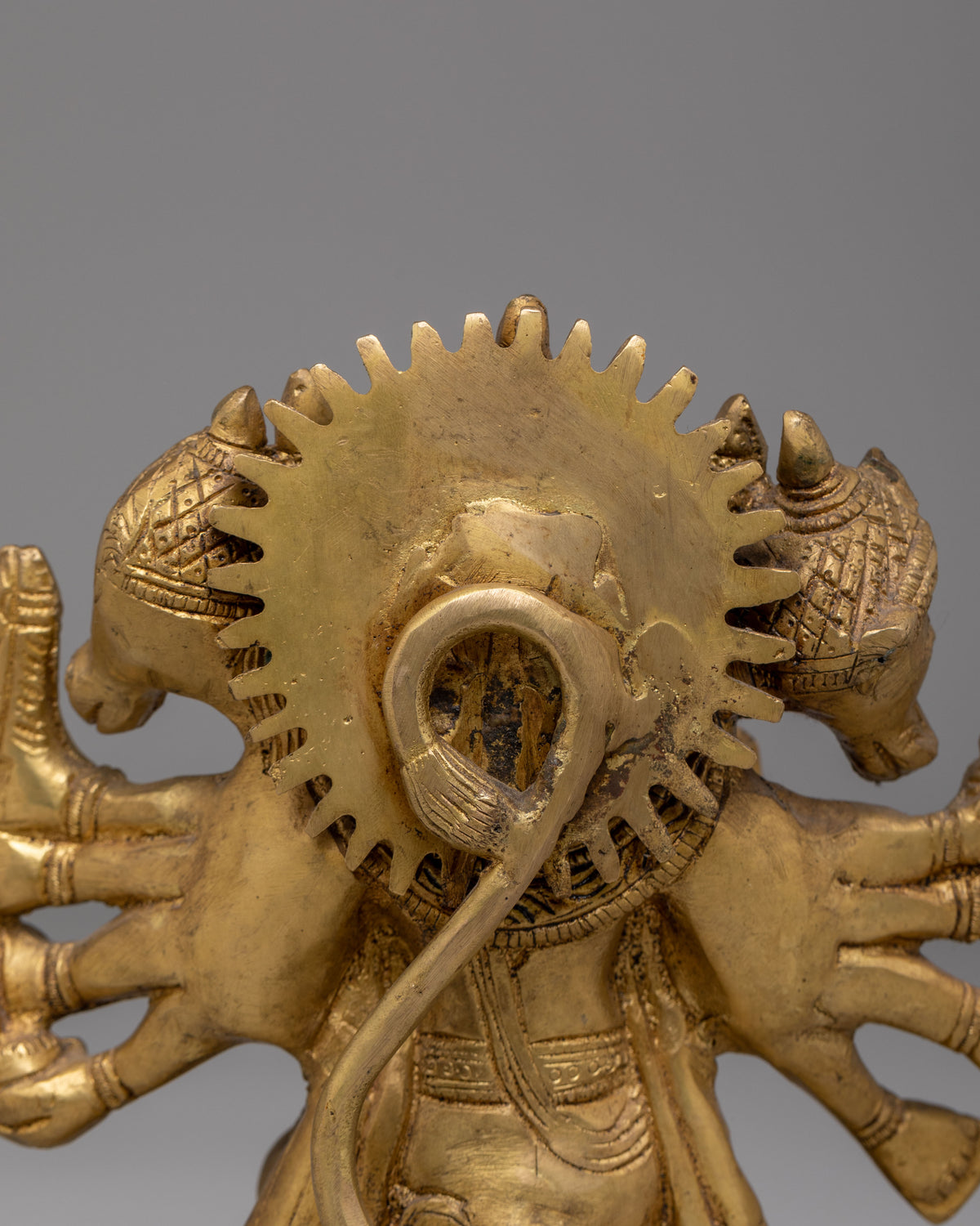 Sacred Traditional Hanuman Statue | Lord Hanuman Brass Idol