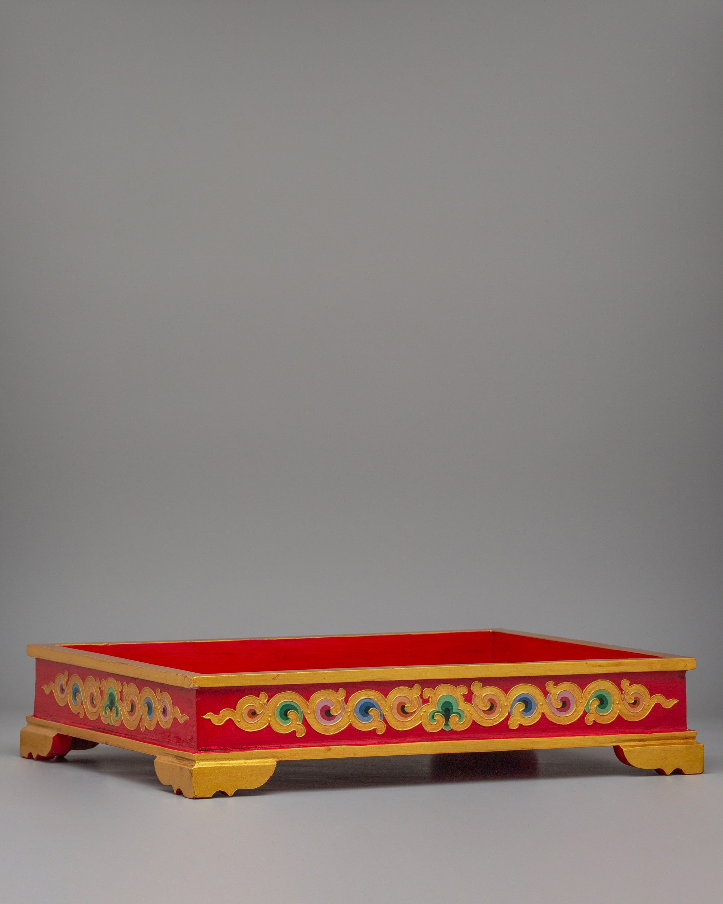 Himalayan Tibetan Tray | Unique Handcrafted Decorative Tray