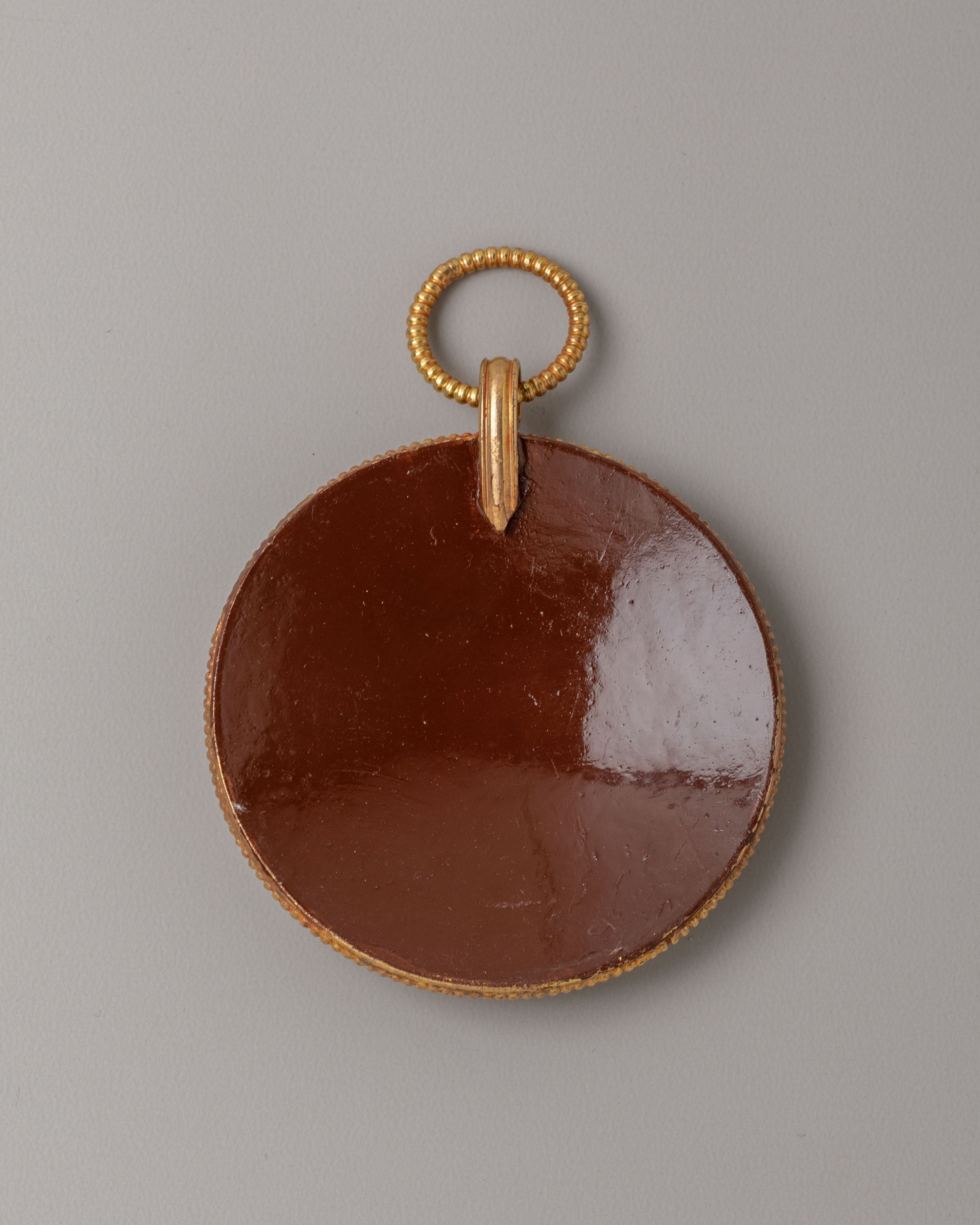 Sacred Decorative Wall Hanging | Handcrafted Tibetan Copper Art