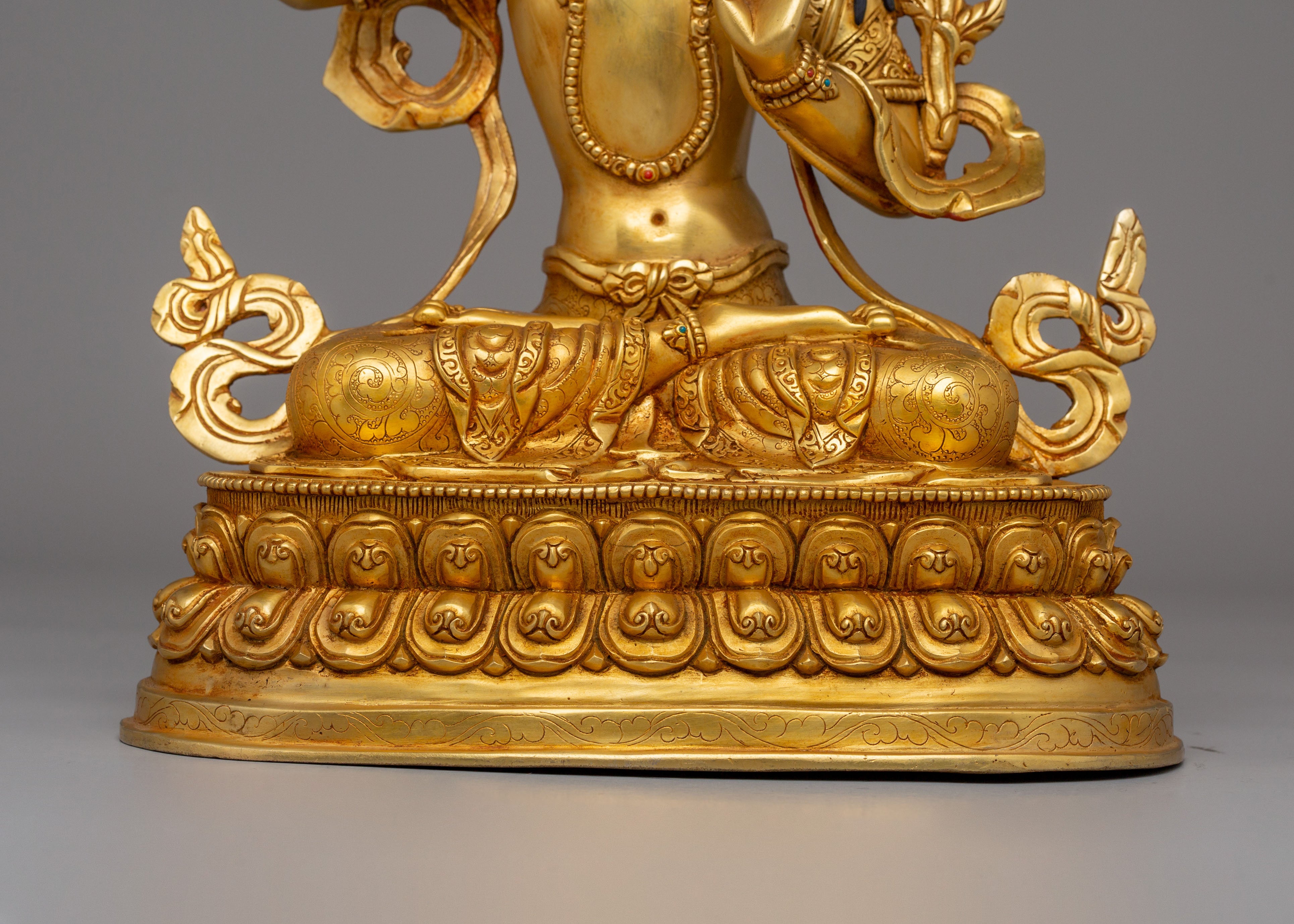Lord Of Wisdom Manjushri Statue | Bodhisattva Of Enlightenment And Wisdom