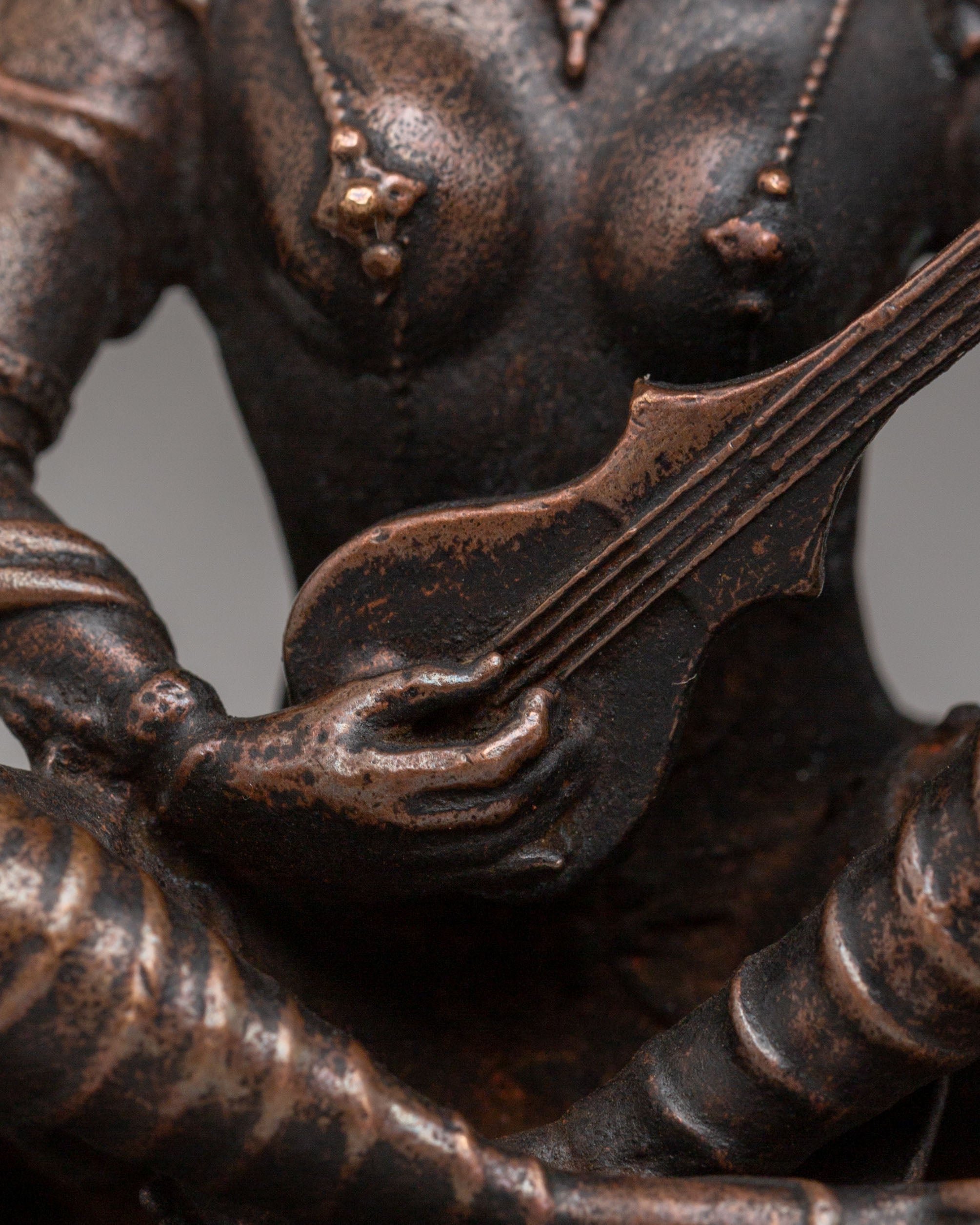 Saraswati Decor Statue | Handcrafted Bronze Statue for Home Decor