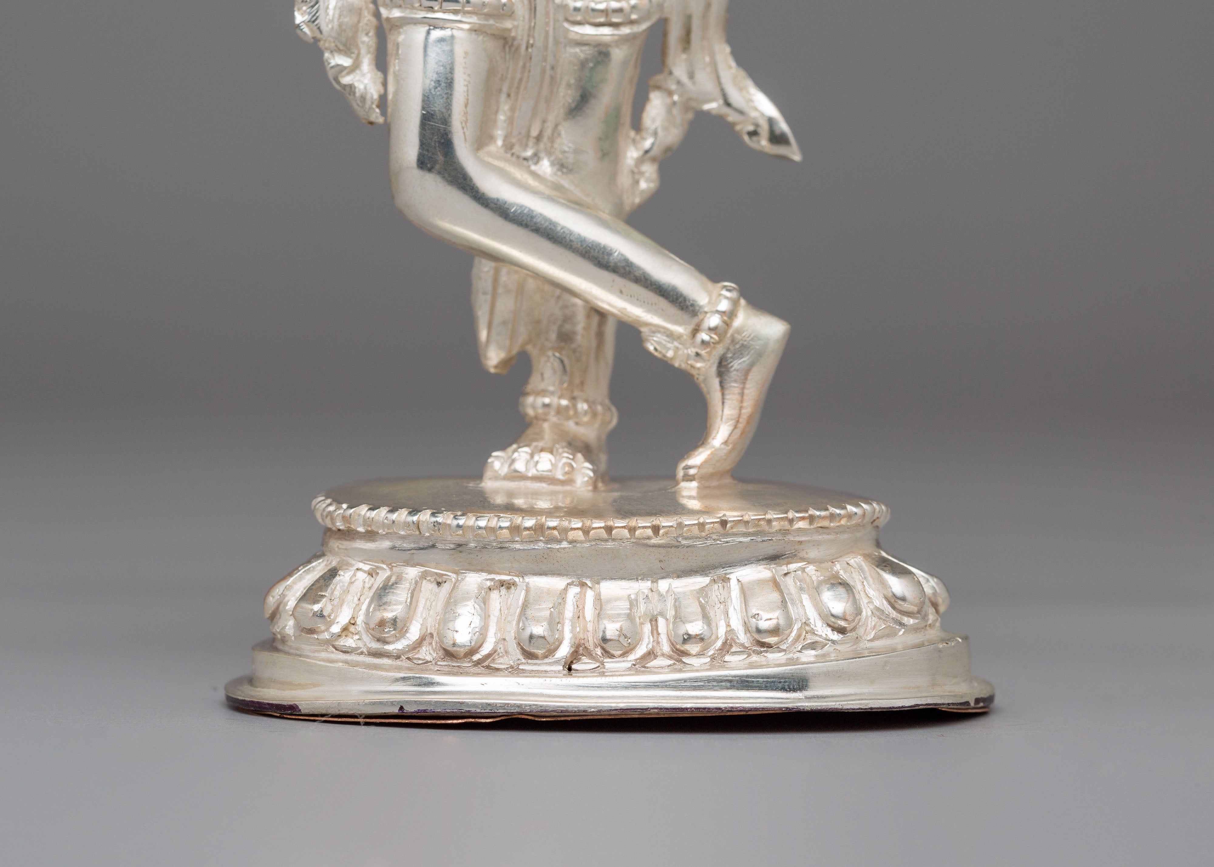 Himalayan Krishna Statue | Divine Artwork for Spiritual Decor