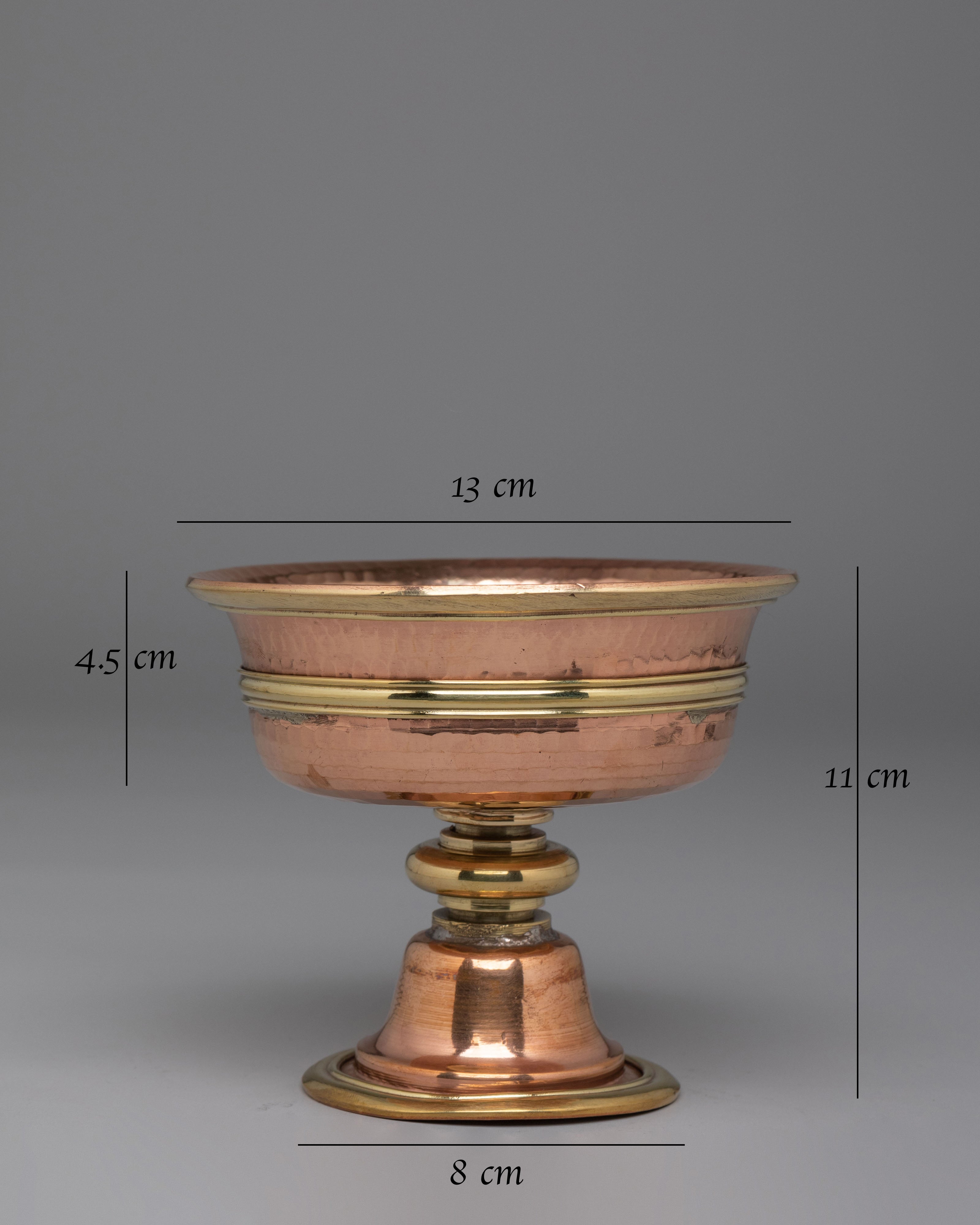 Traditional Prayer Butter Lamp | Ritual Light Offering