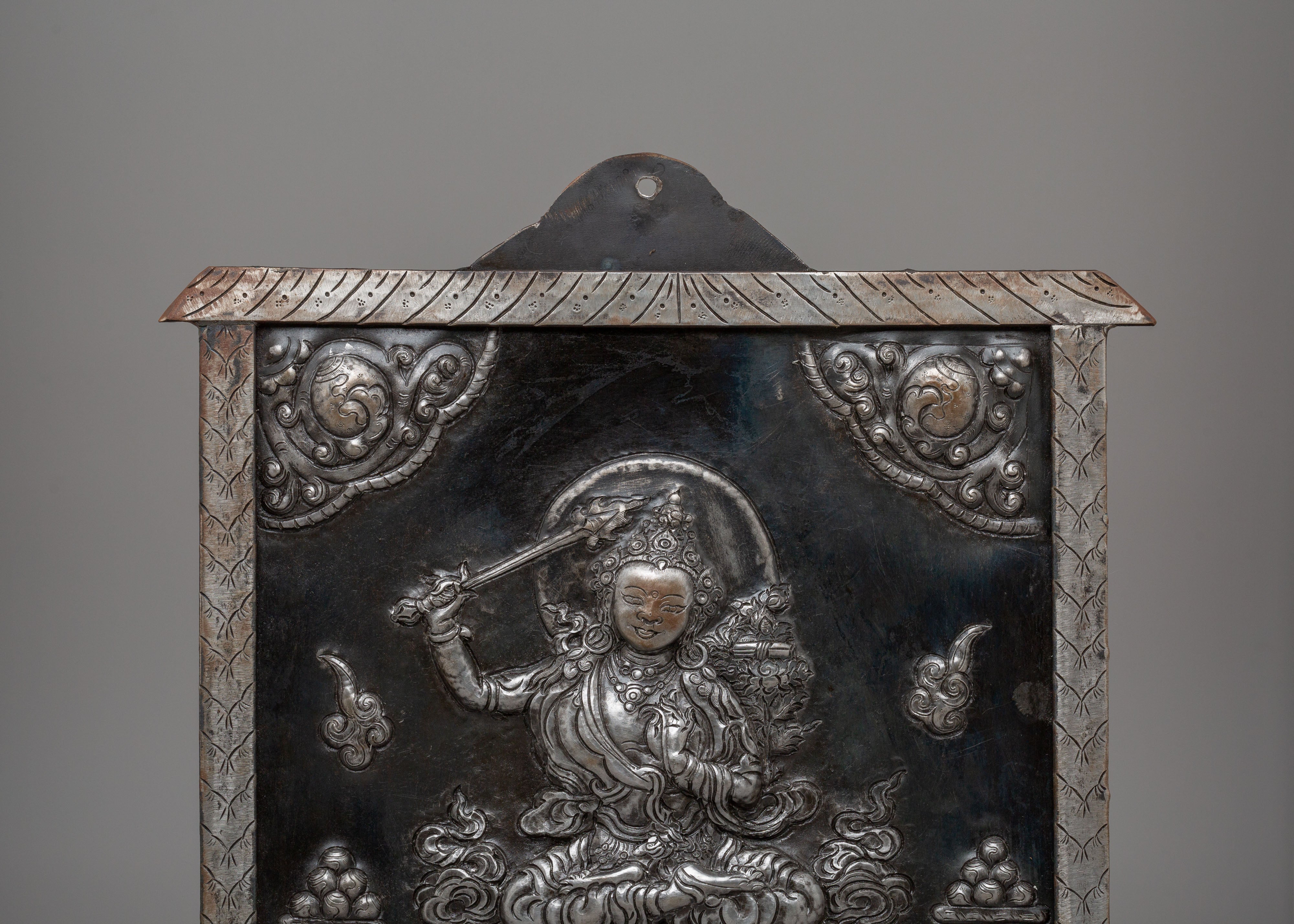 Sacred Manjushri Buddha Wall Hanging | Artwork for Your Space