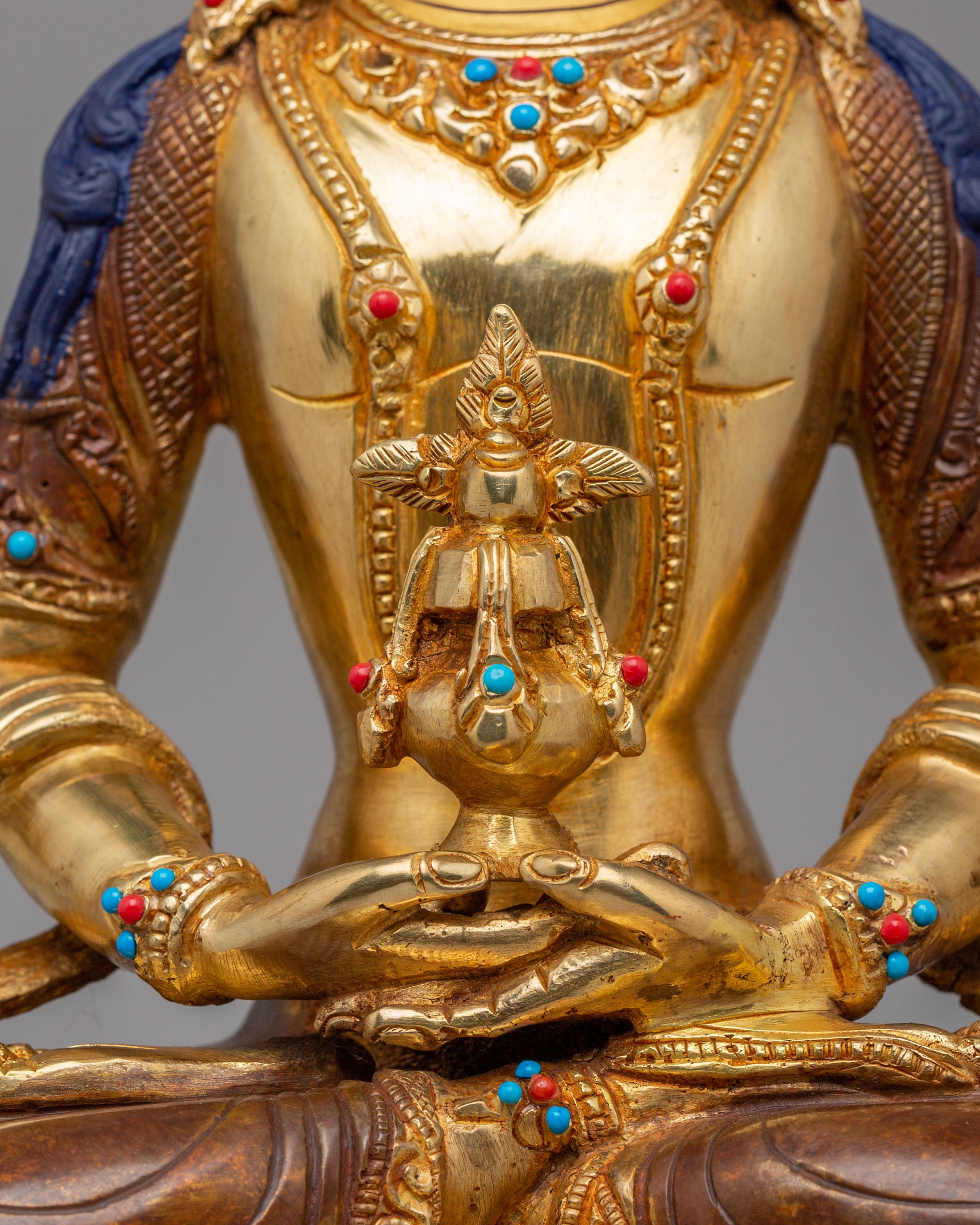 Sacred Amitayus Buddha Statue | Tibetan Long Life Buddha Sculpture