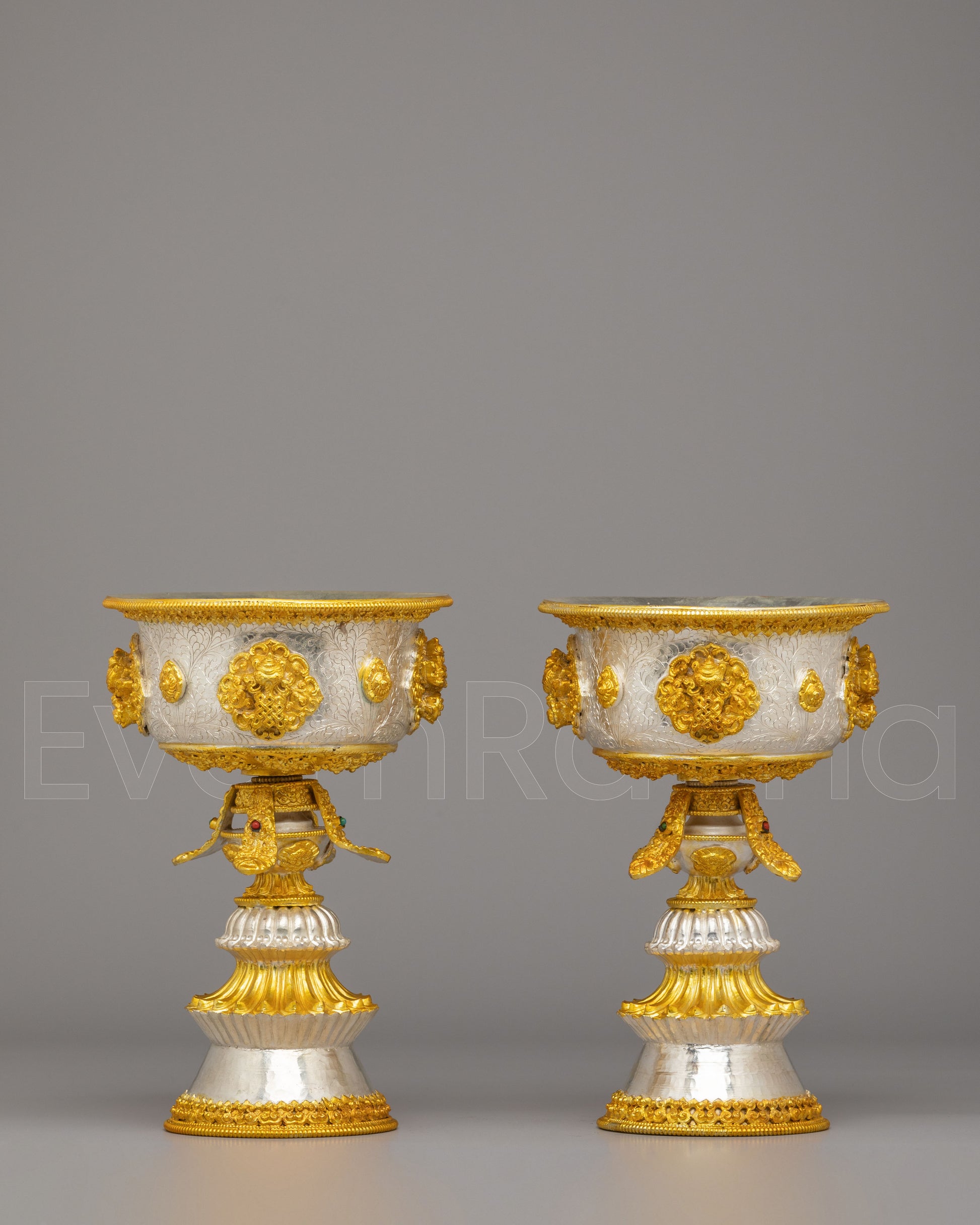 Traditional Ritual Butter Lamp Set