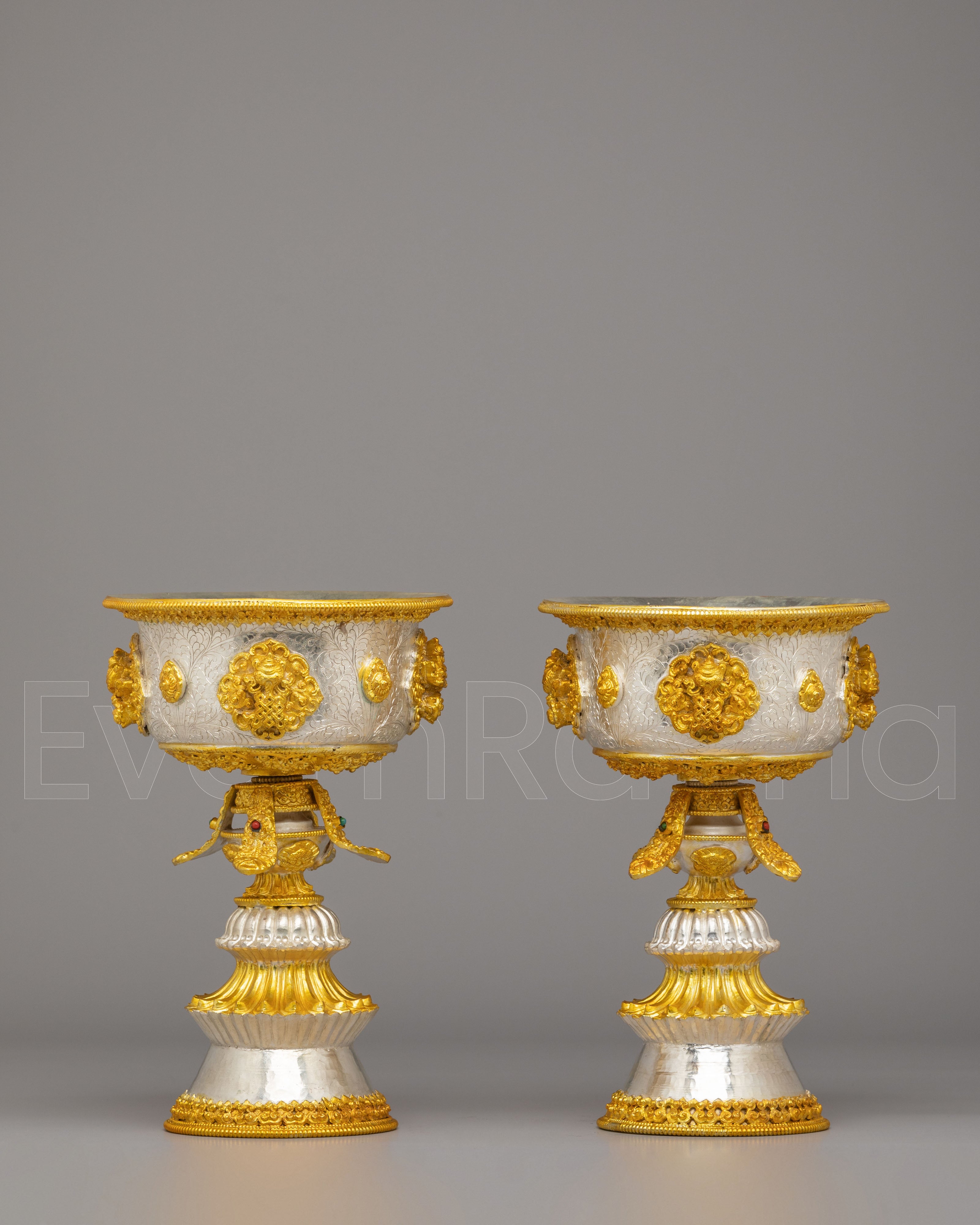 Traditional Ritual Butter Lamp Set