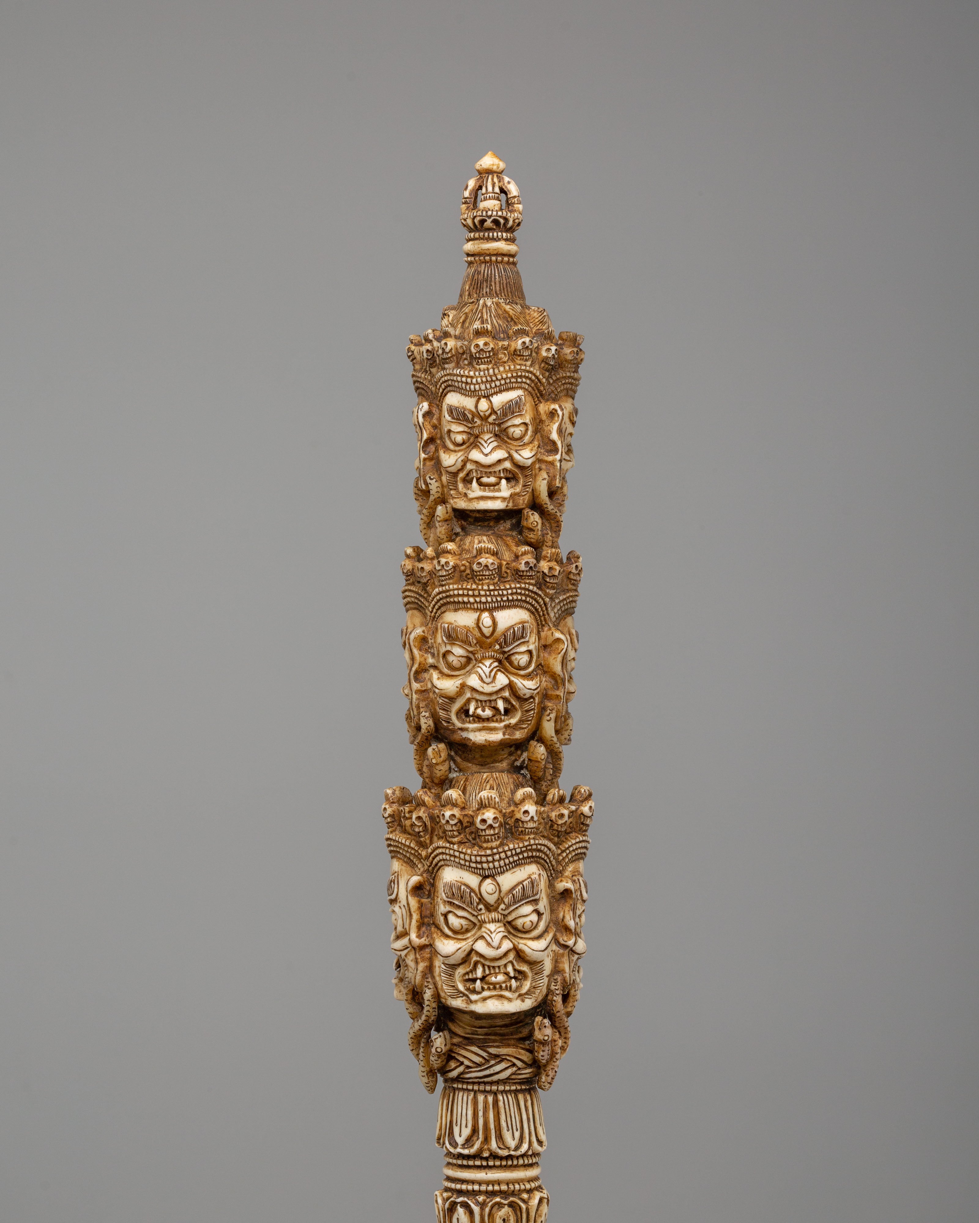 Traditional Tibetan Ritual Phurba | Sacred Buddhist Dagger