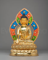 Handmade Golden Shakyamuni Buddha Statue