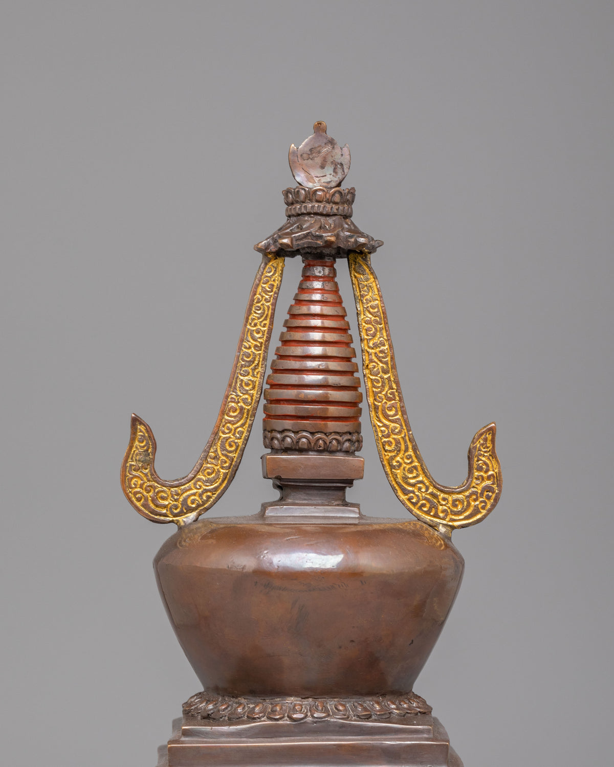 Traditional Buddhist Enlightenment Chorten | Symbolic Stupa