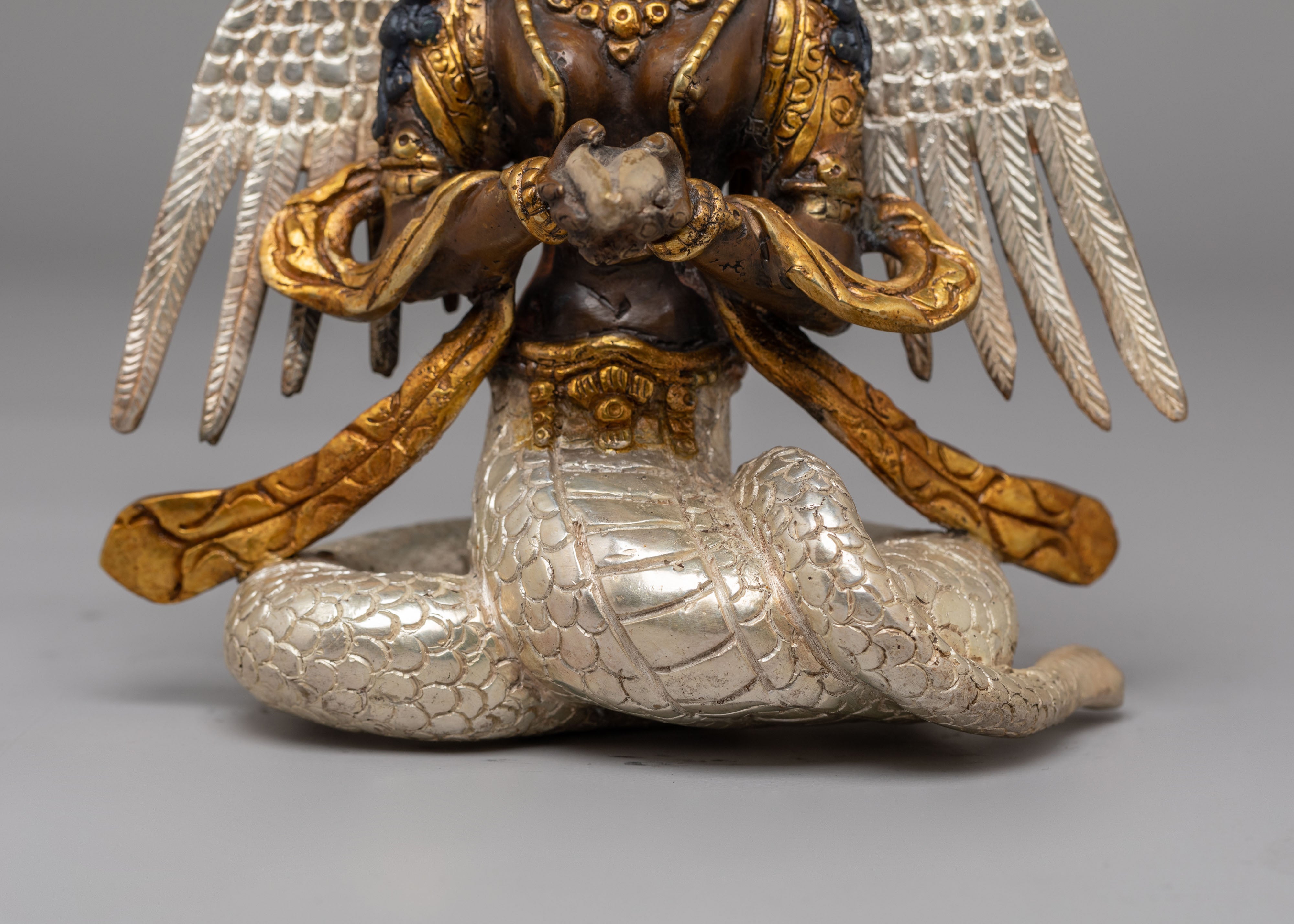 Goddess Nagkanya Serpent Statue | Mythical Goddess Sculpture