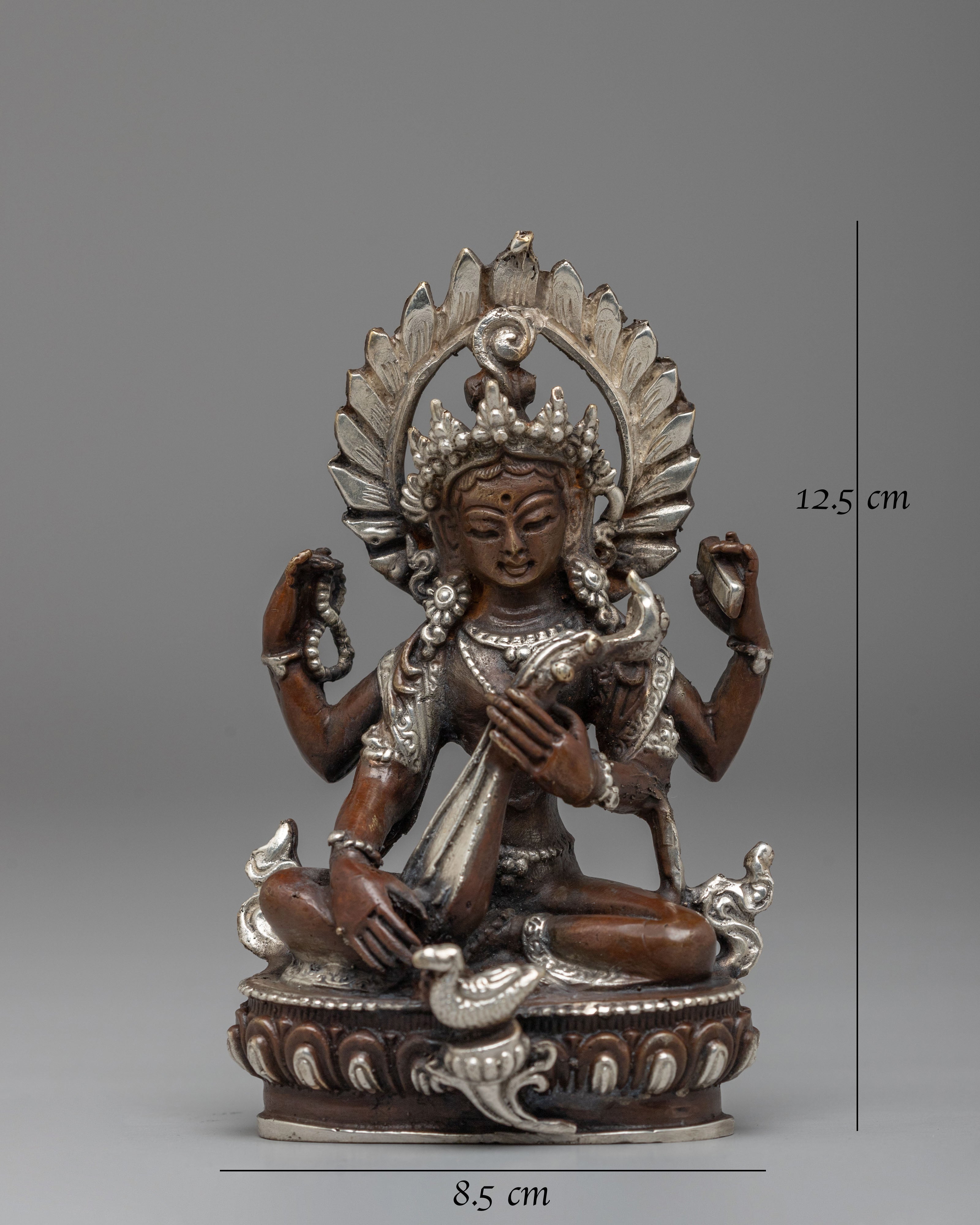 Handmade Saraswati Statue | Goddess of Knowledge