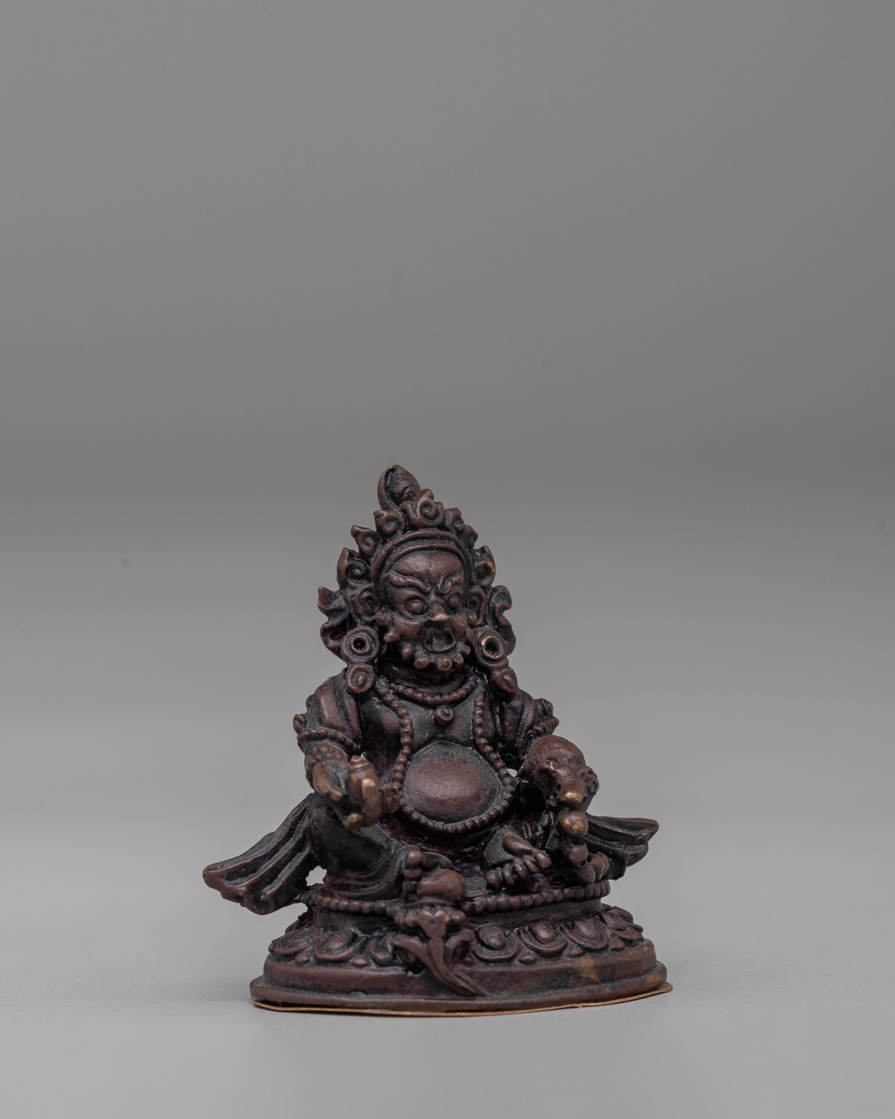 Dzambhala Statue for Wealth and Abundance | Wealth Deity for Meditation and Sacred Decor