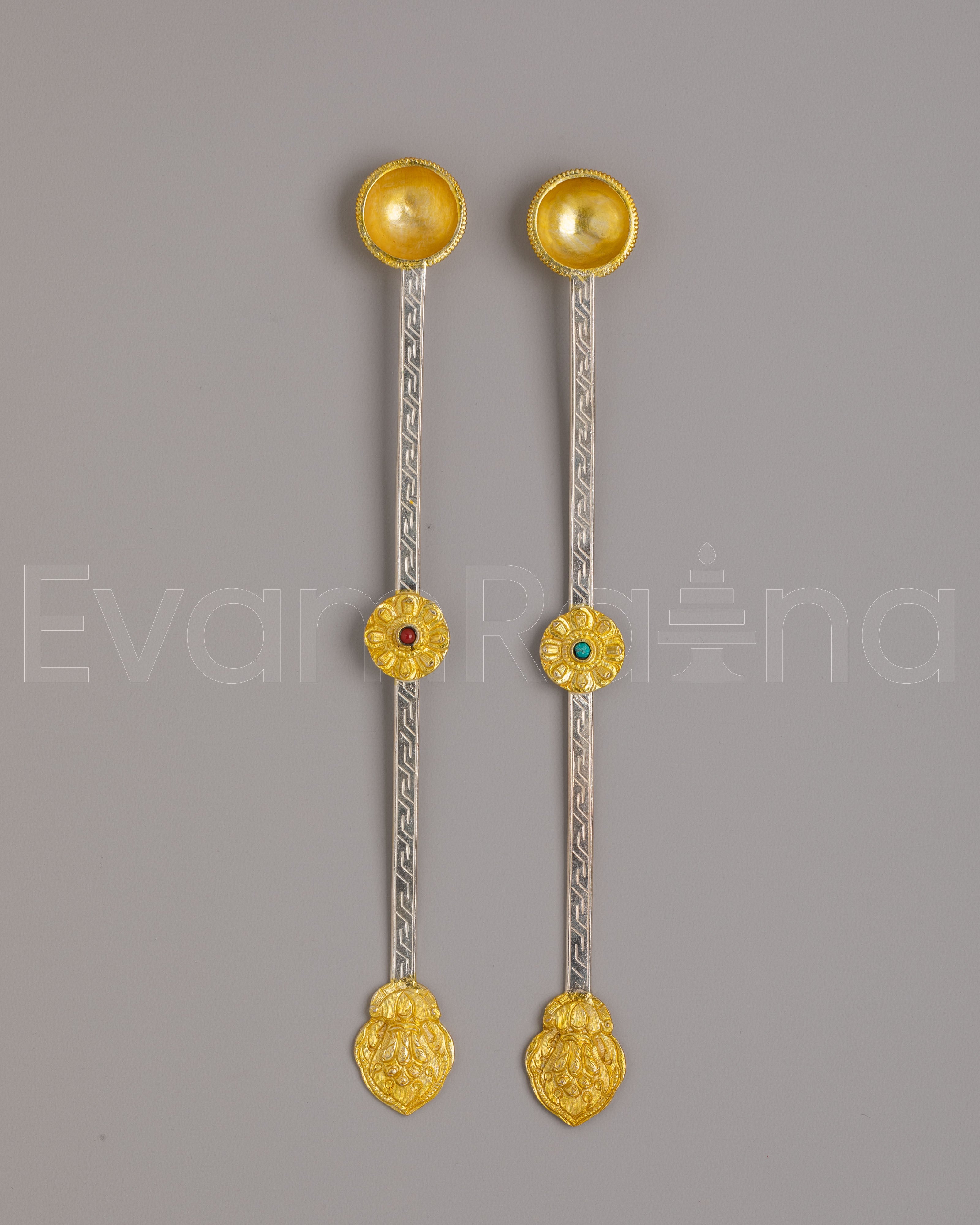 Tibetan Spoon Set