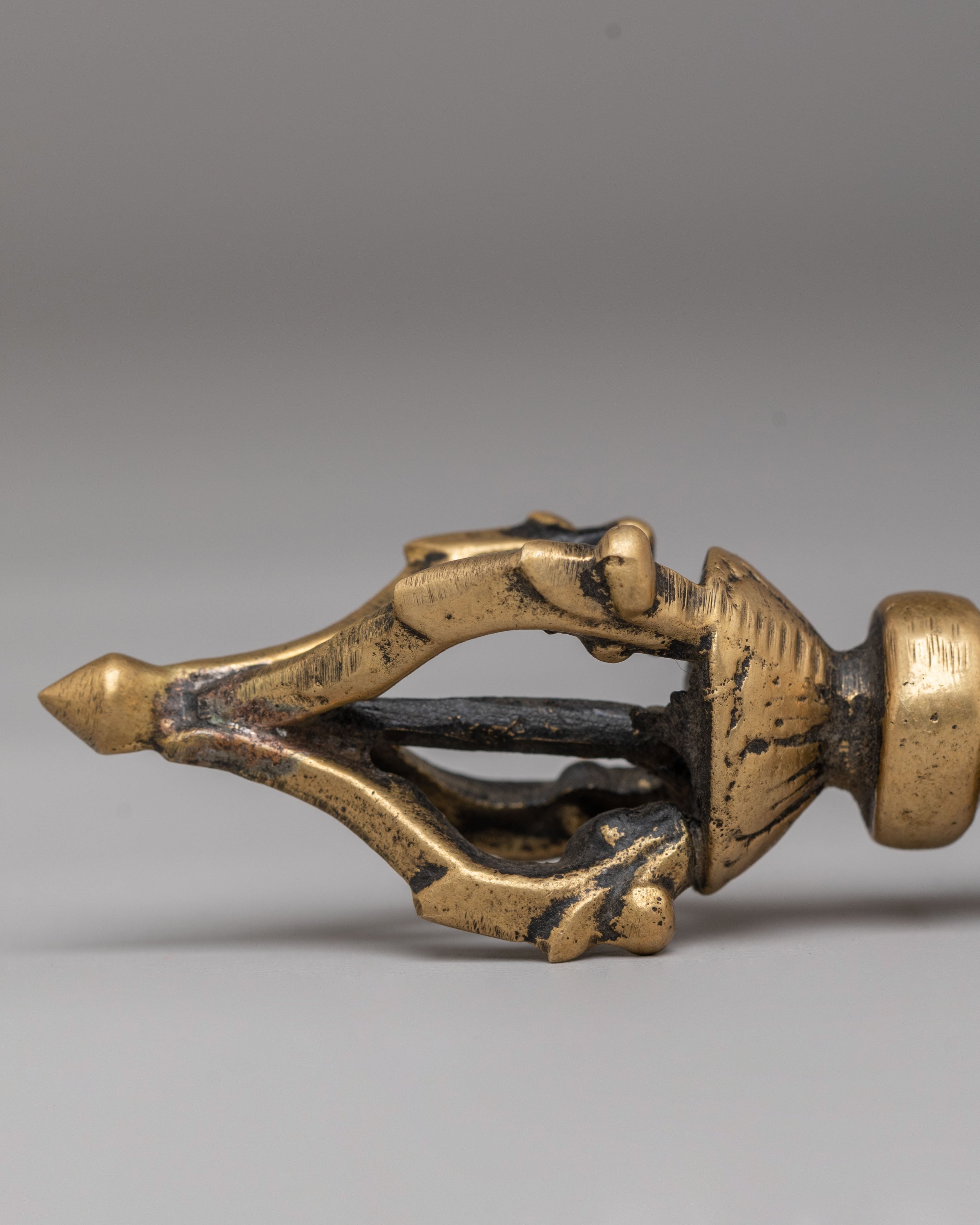 Handmade Vajra for Rituals | Brass Ritual Tool