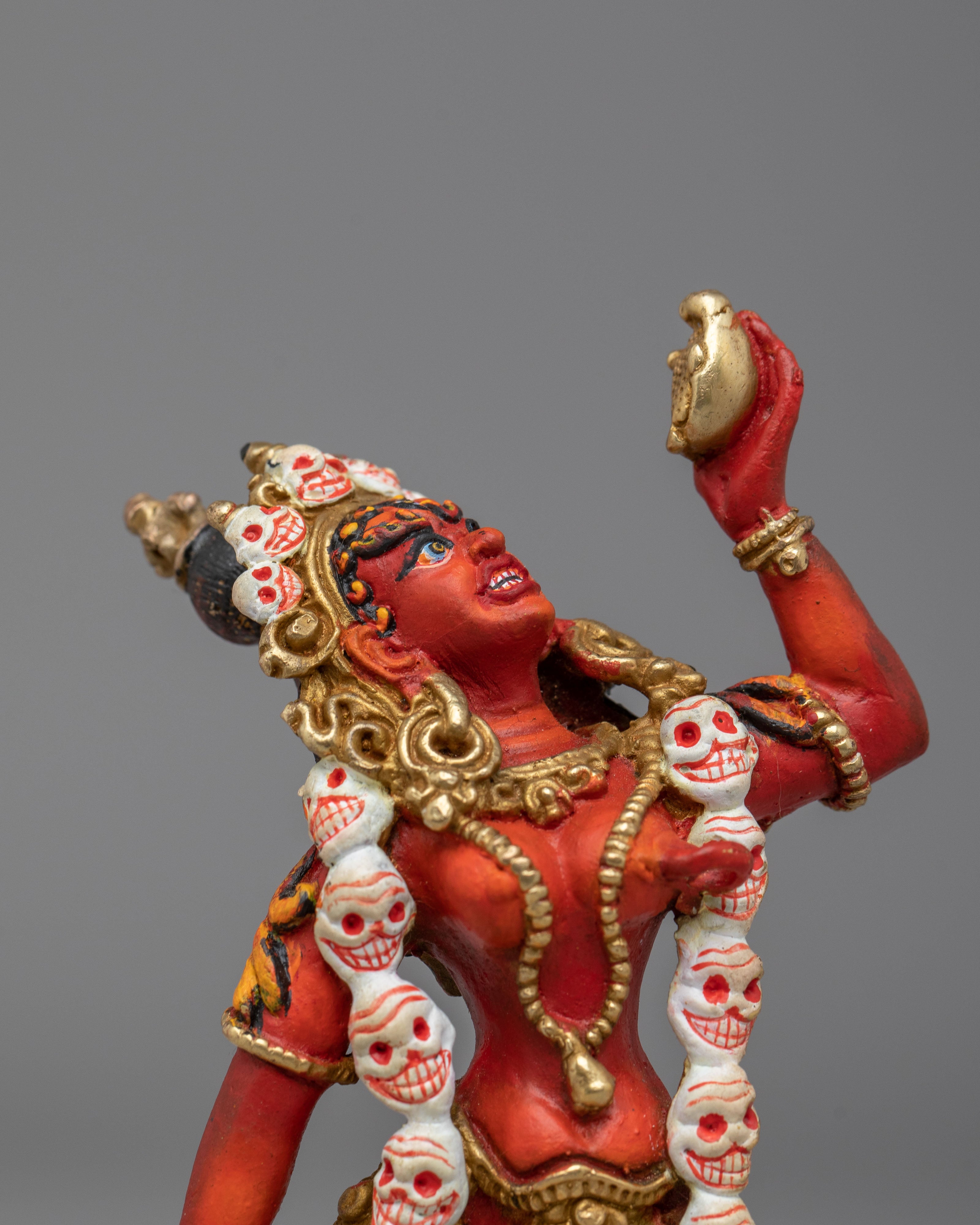 Sacred Tantric Buddhist Vajrayogini Statue | Tibetan Deity Sculpture for Meditation