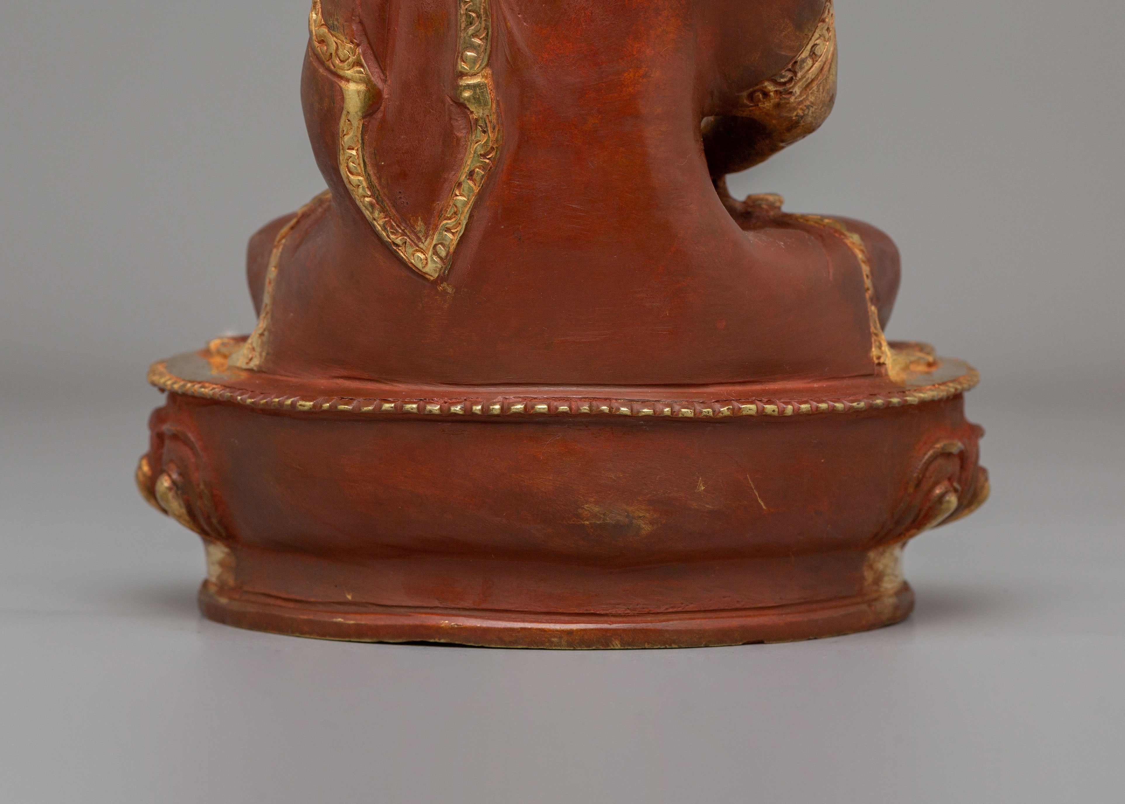 Enlightened Amitabha Buddha Sculpture | Tibetan Handmade Statue