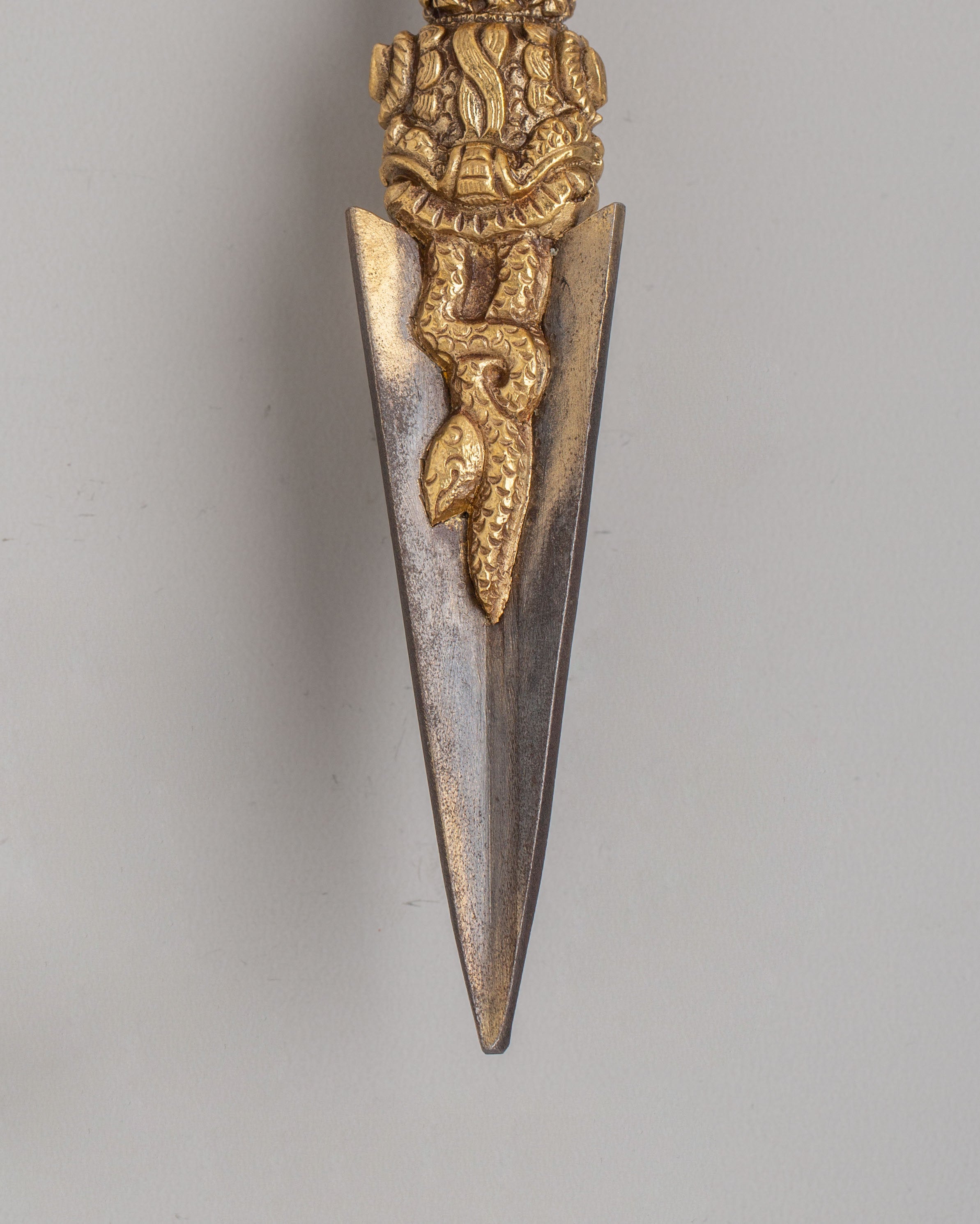 Tibetan Three-Sided Phurba | Handcrafted Ritual Dagger