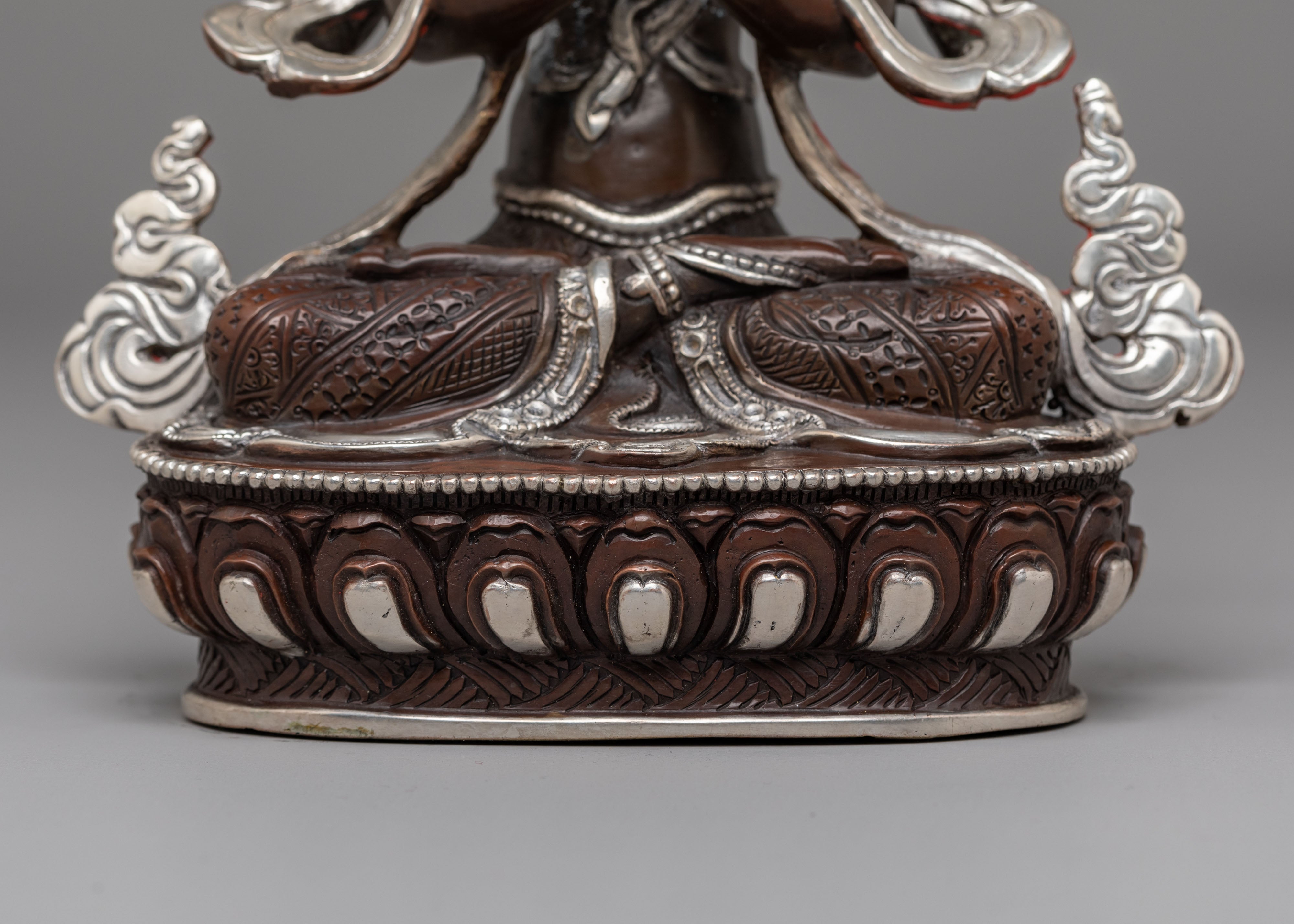 Tibetan Chenrezig Figurine | Bodhisattva of Compassion Statue