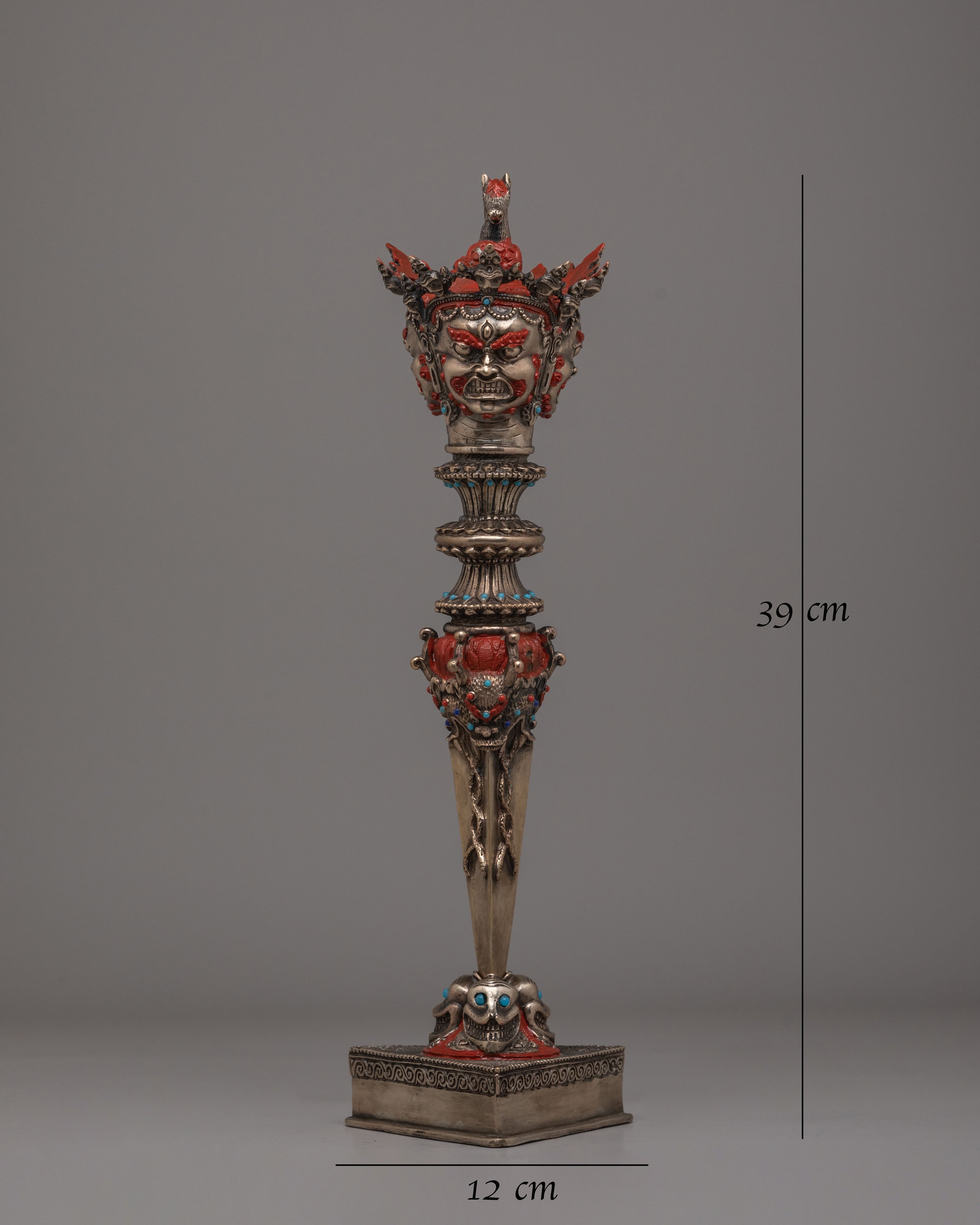 Decorative Ritual Dagger Phurba | Symbol of Protection