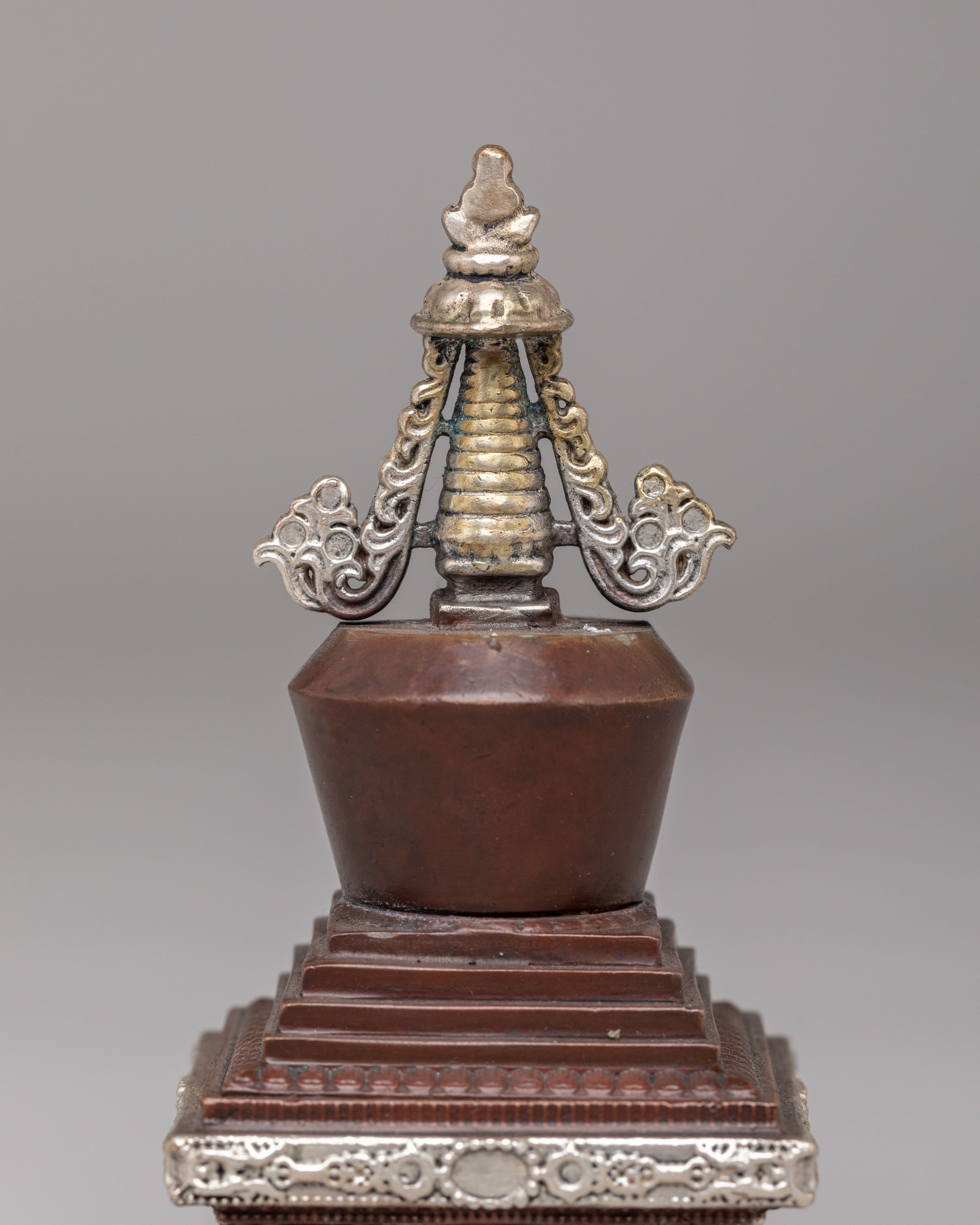 Sacred Ritual Enlightenment Stupa | Handcrafted Tibetan Stupa