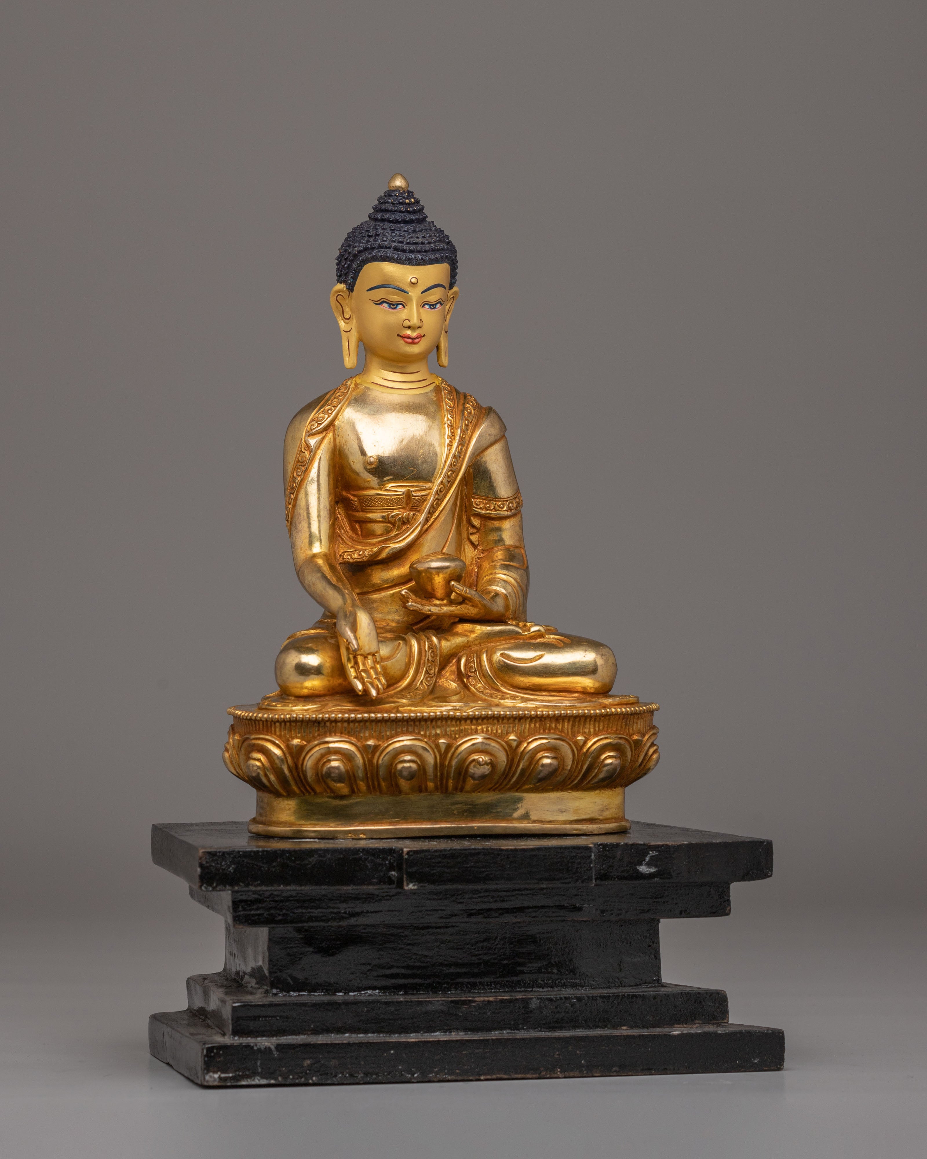 Sacred Ratnasambhava Statue | Himalayan Buddhist Art