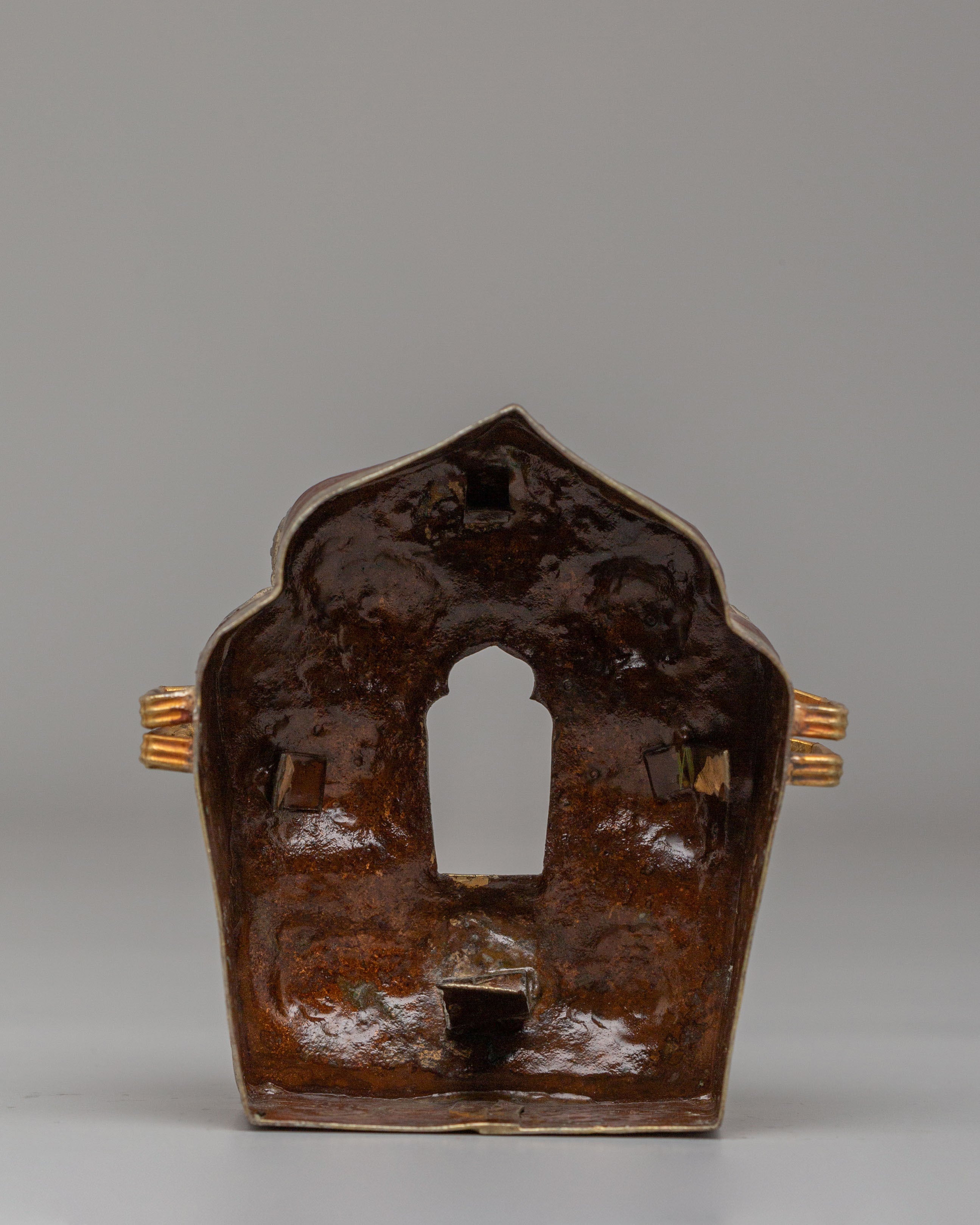 Tibetan Auspicious Symbol Ghau Box | Sacred Ghau Box for Spiritual Practice