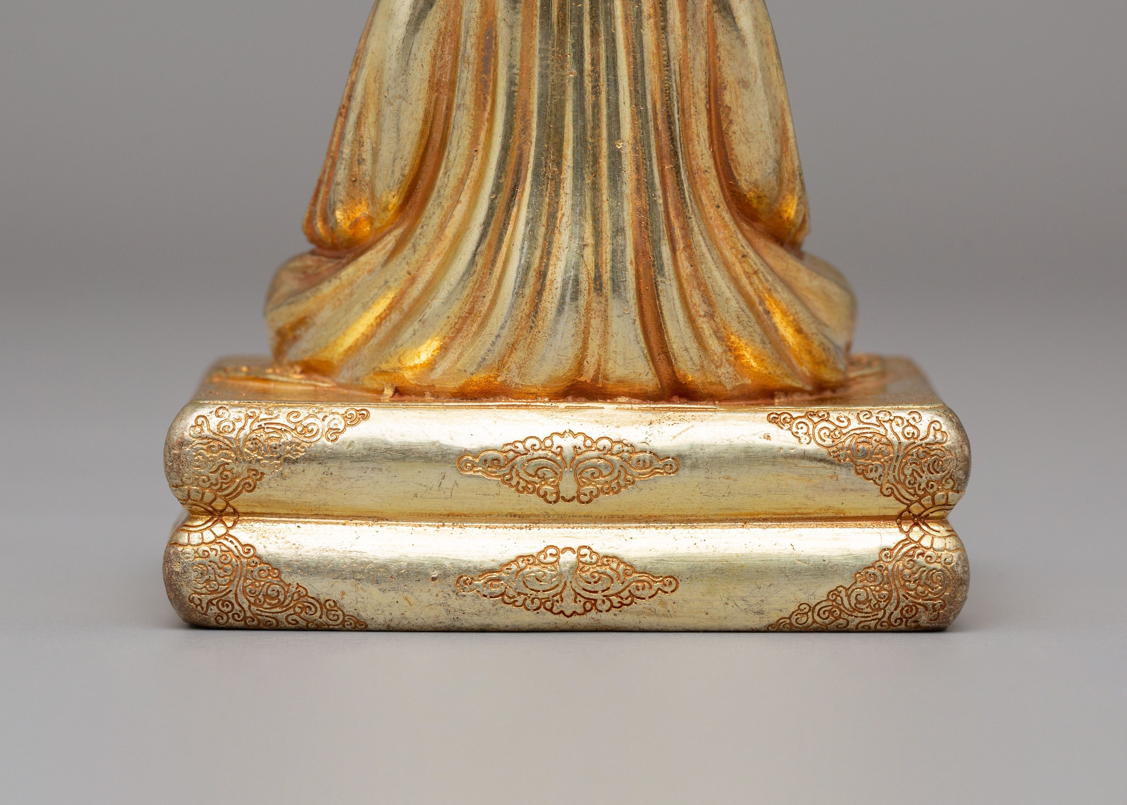 Buddhist Teacher Marpa Sculpture | Marpa Statue for Altar and Meditation