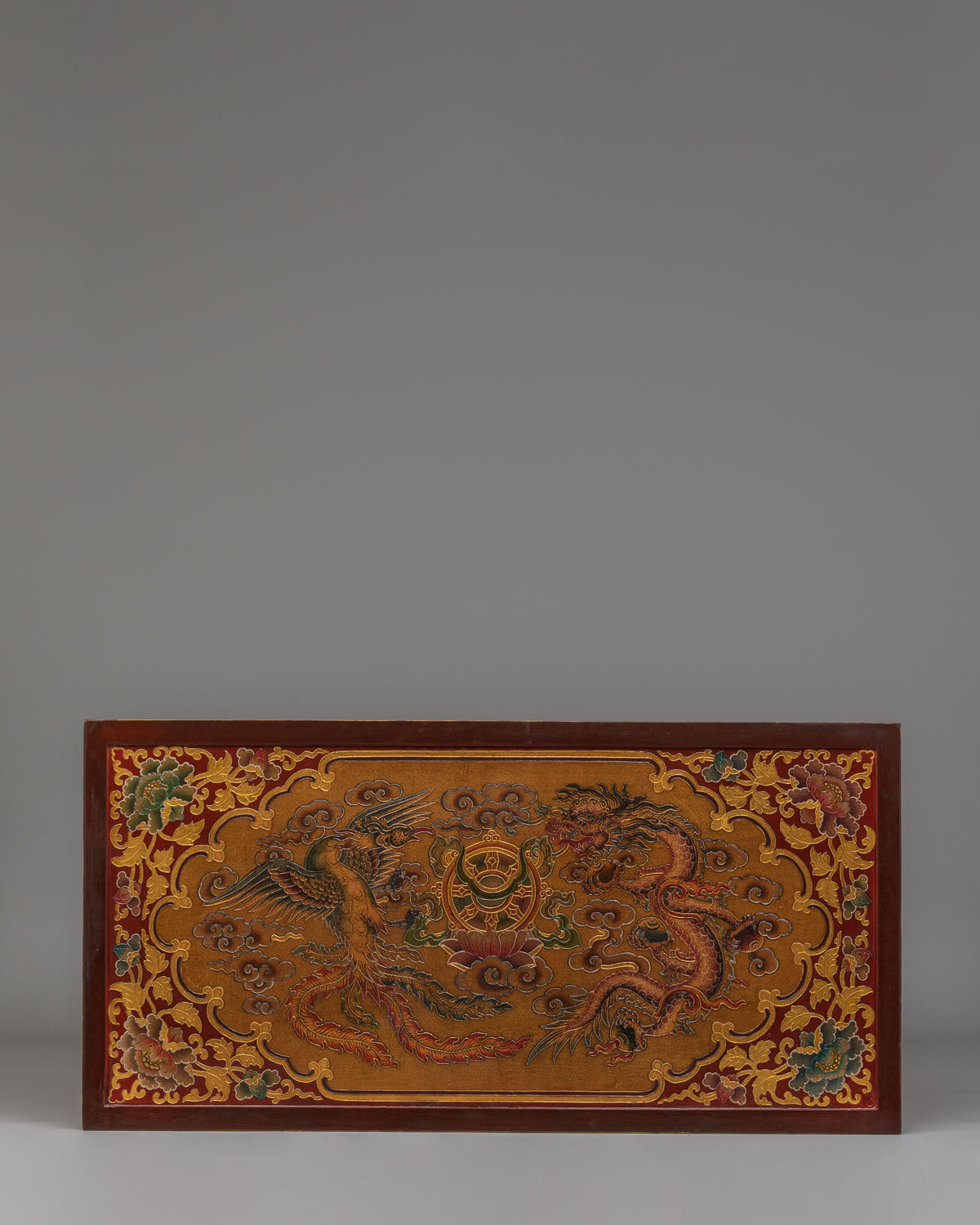 Traditional Tibetan Folding Table | Portable Wooden Table
