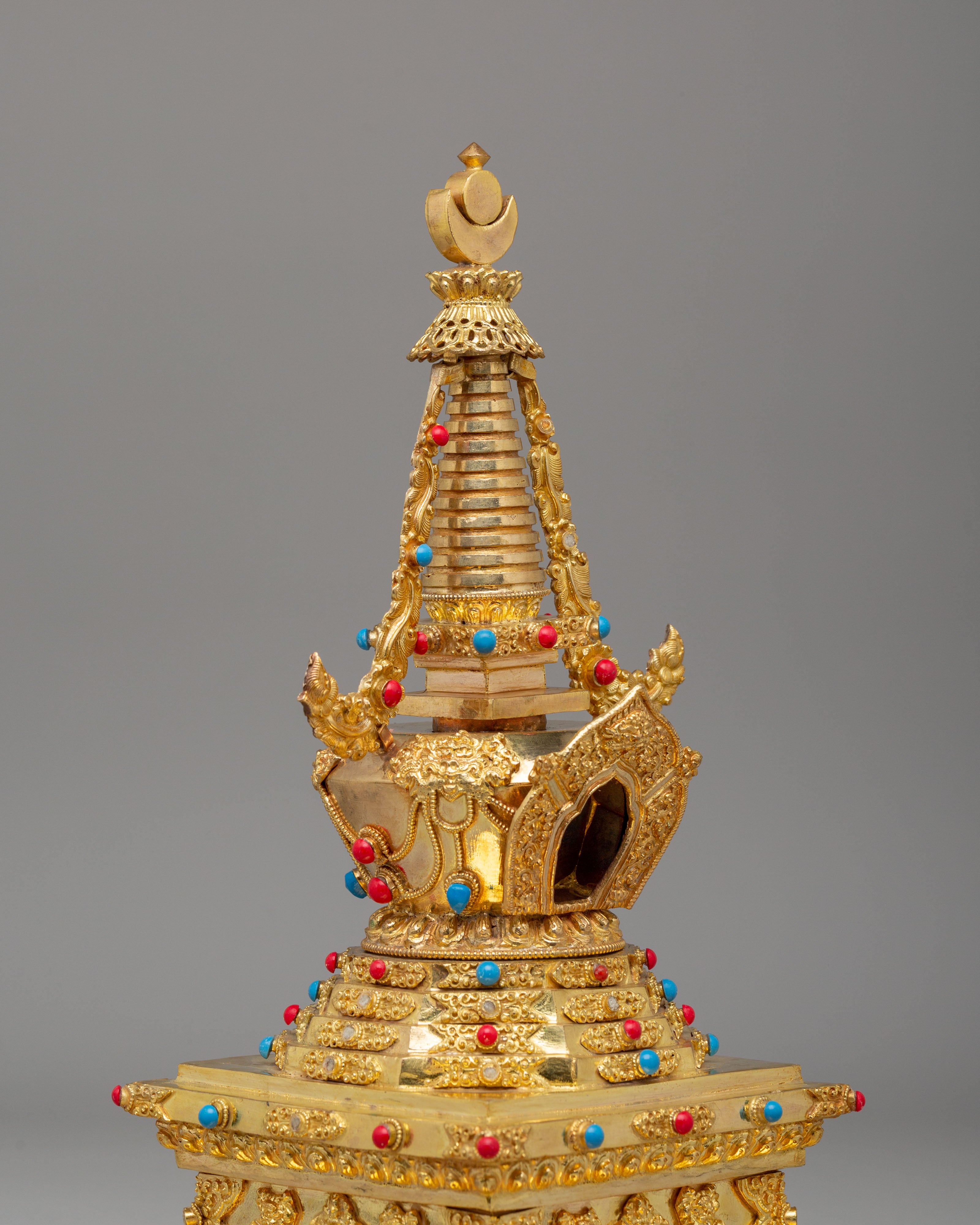 Handmade Altar Reconciliation Stupa | Buddhist Spiritual Decor