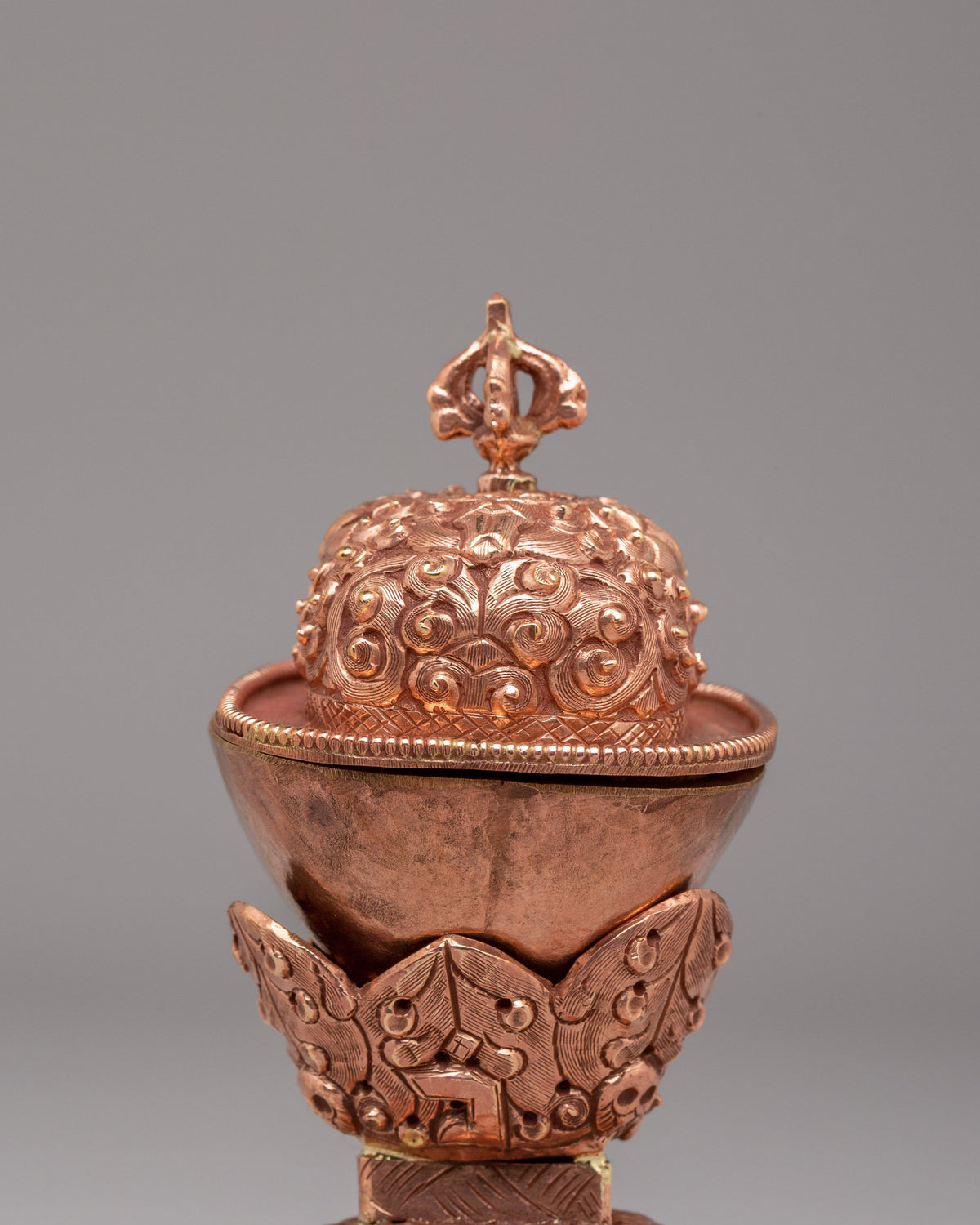 Traditional Skull Cup Set | Ritual Tool for Tantric Practices