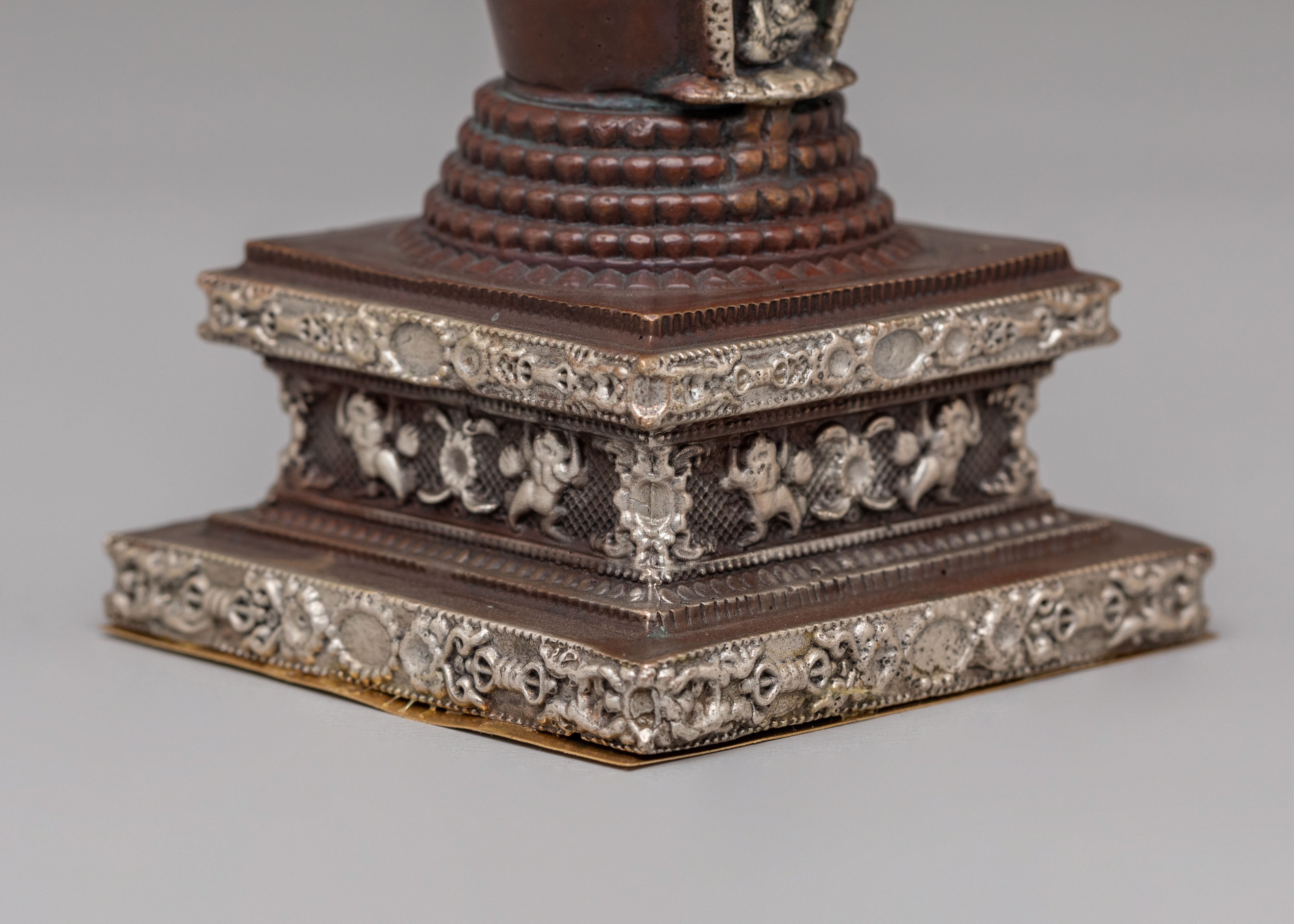 Handcrafted Lotus Blossom Stupa | Symbol of Enlightenment