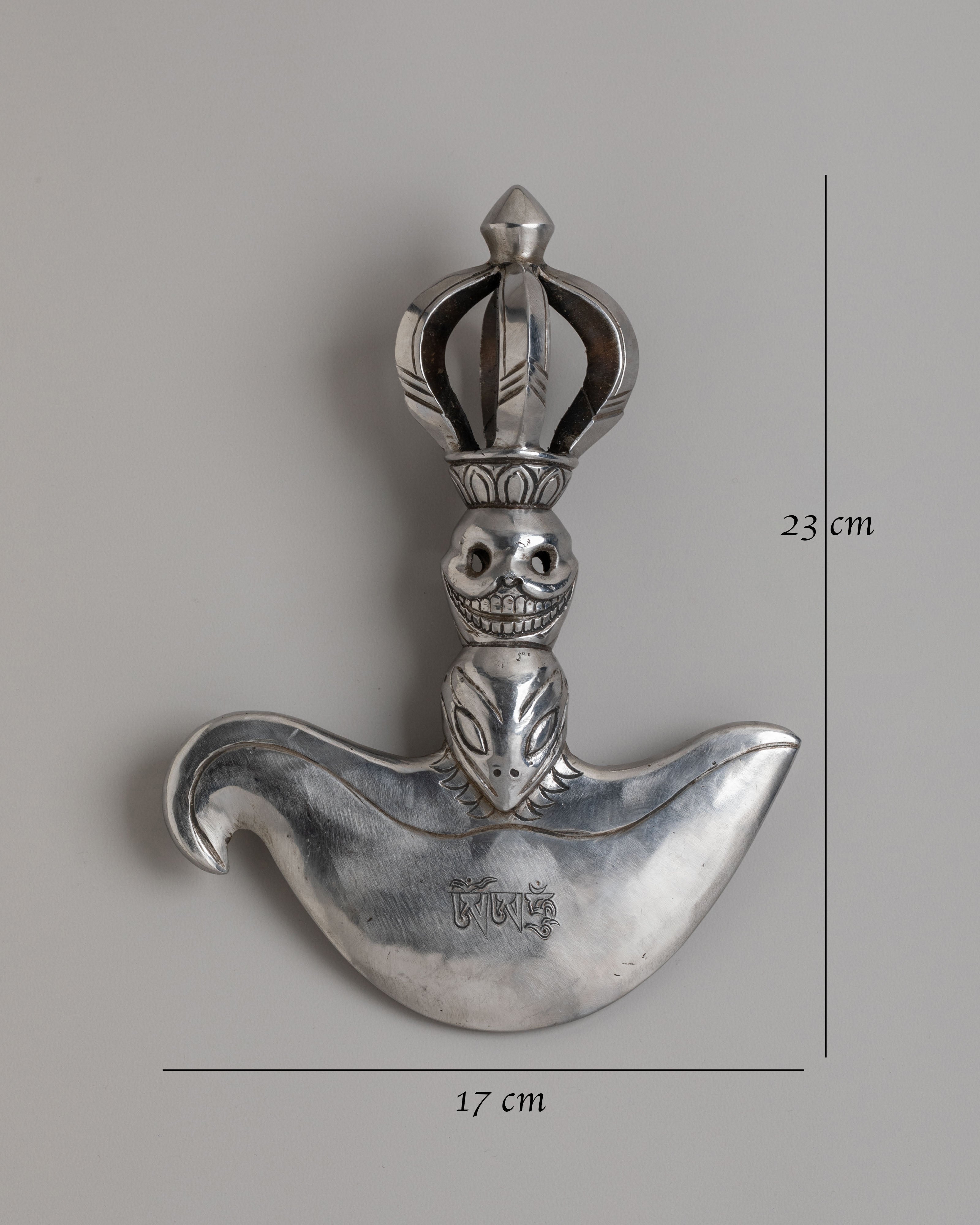 Sacred Kartika Knife | Tibetan Buddhist Ritual Dagger for Altar & Meditation