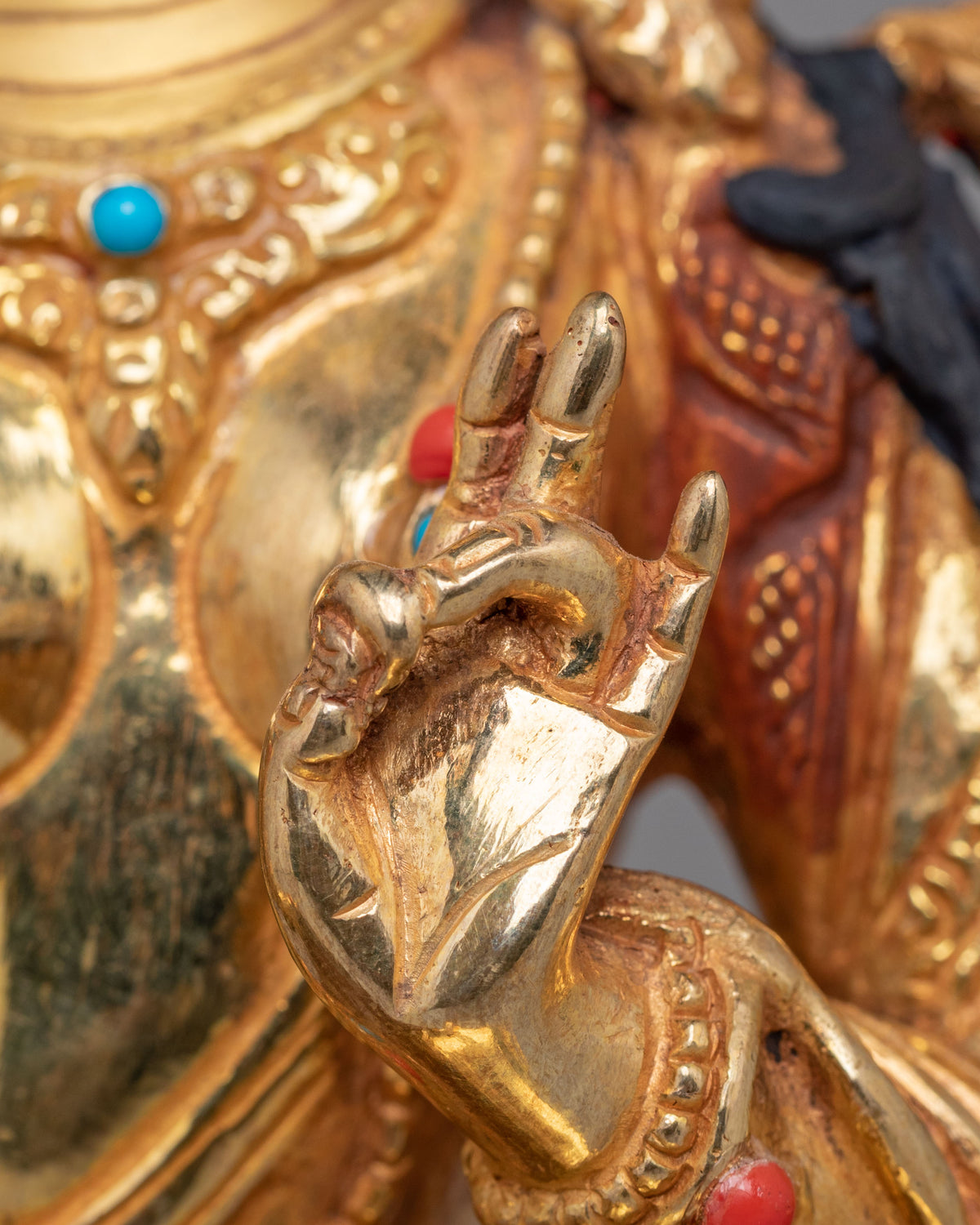Green Tara Sacred Compassion Statue | Handcrafted Buddhist Art
