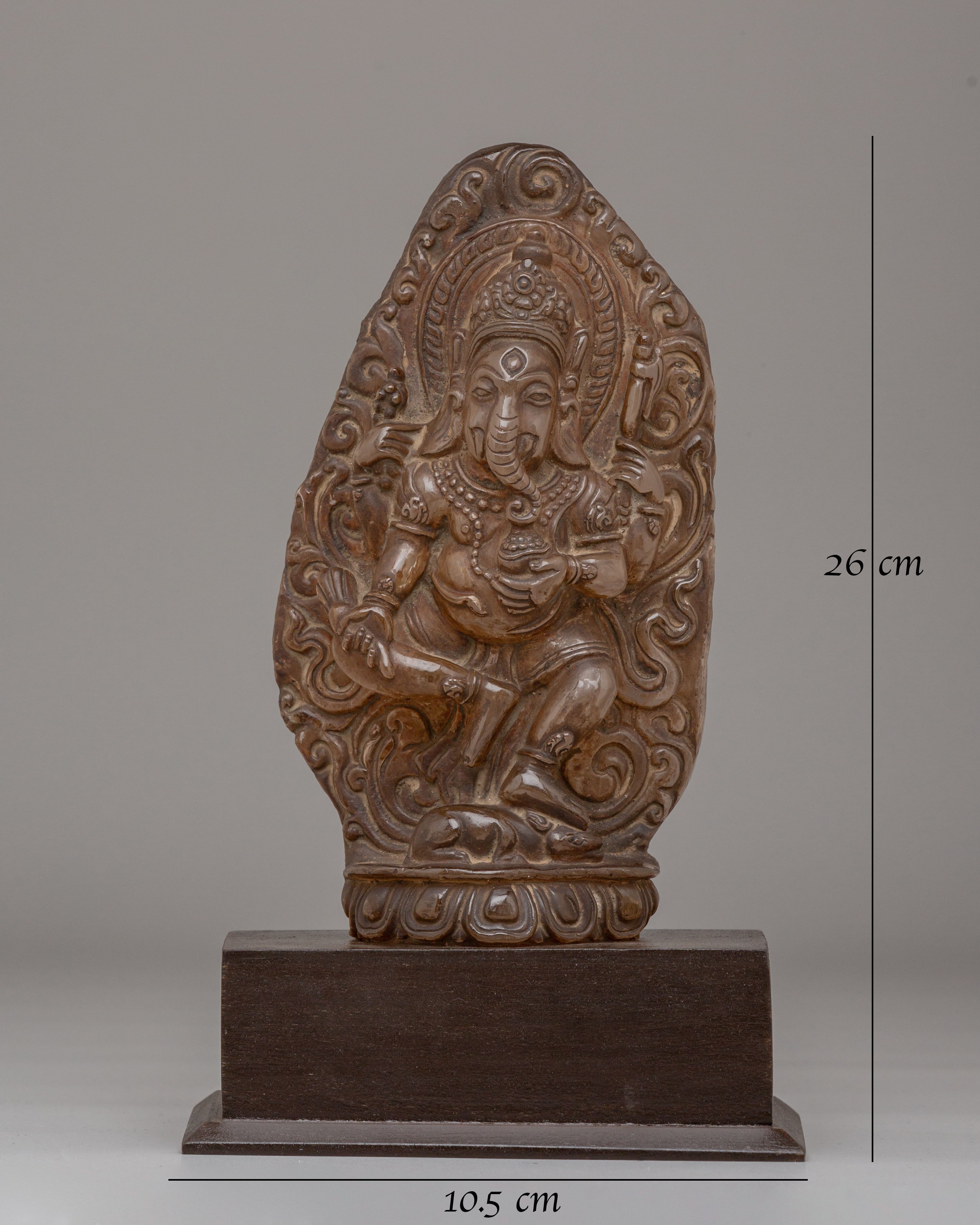 Handcrafted Ganesha Deity Statue | Traditional Artwork