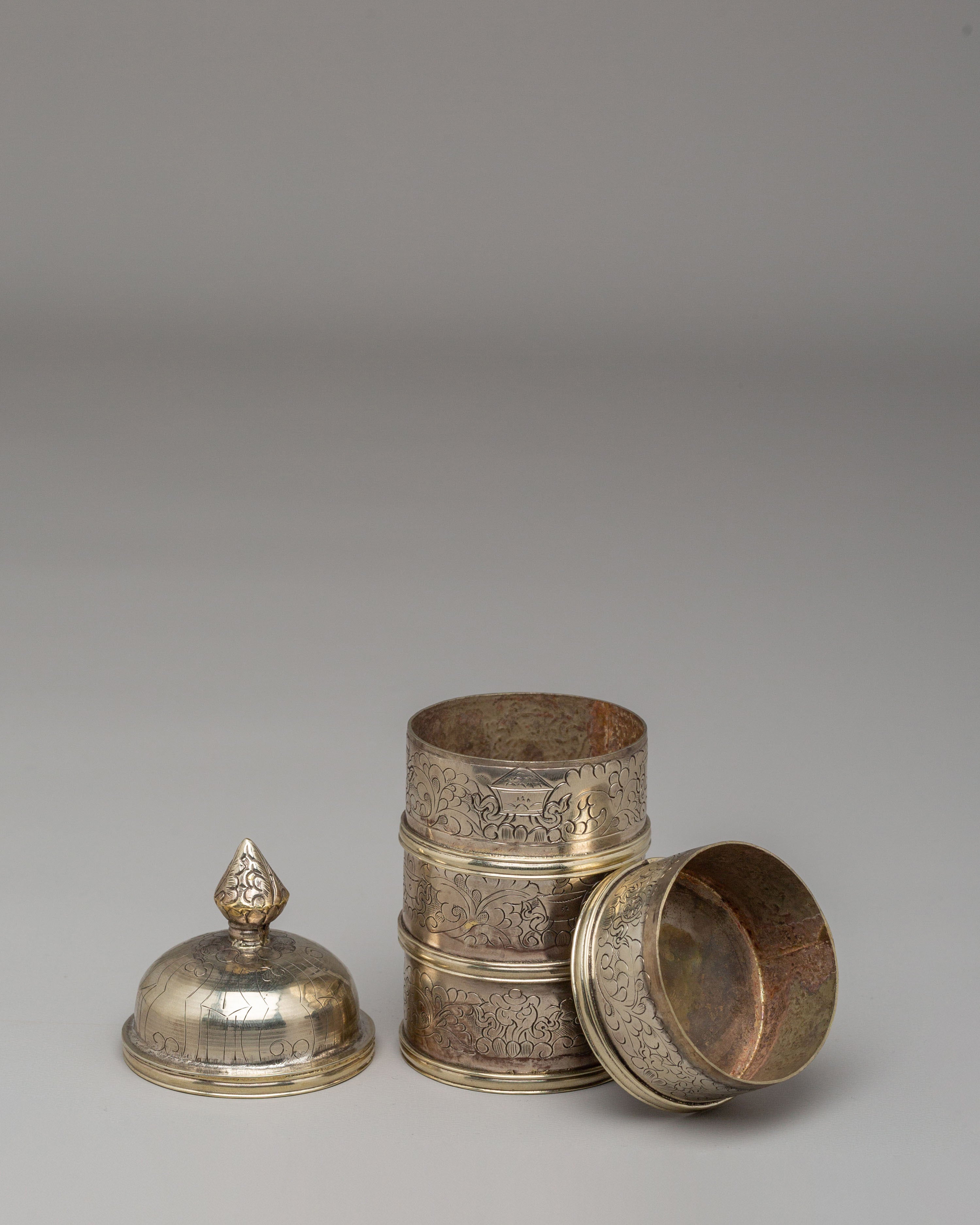 Buddhist Altar Rice Pot | Sacred Offering Vessel